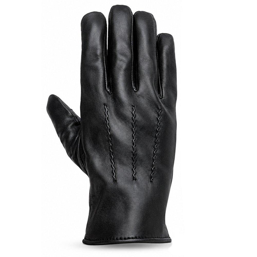 Black - Pretty Green - Mens Leather Glove - 2