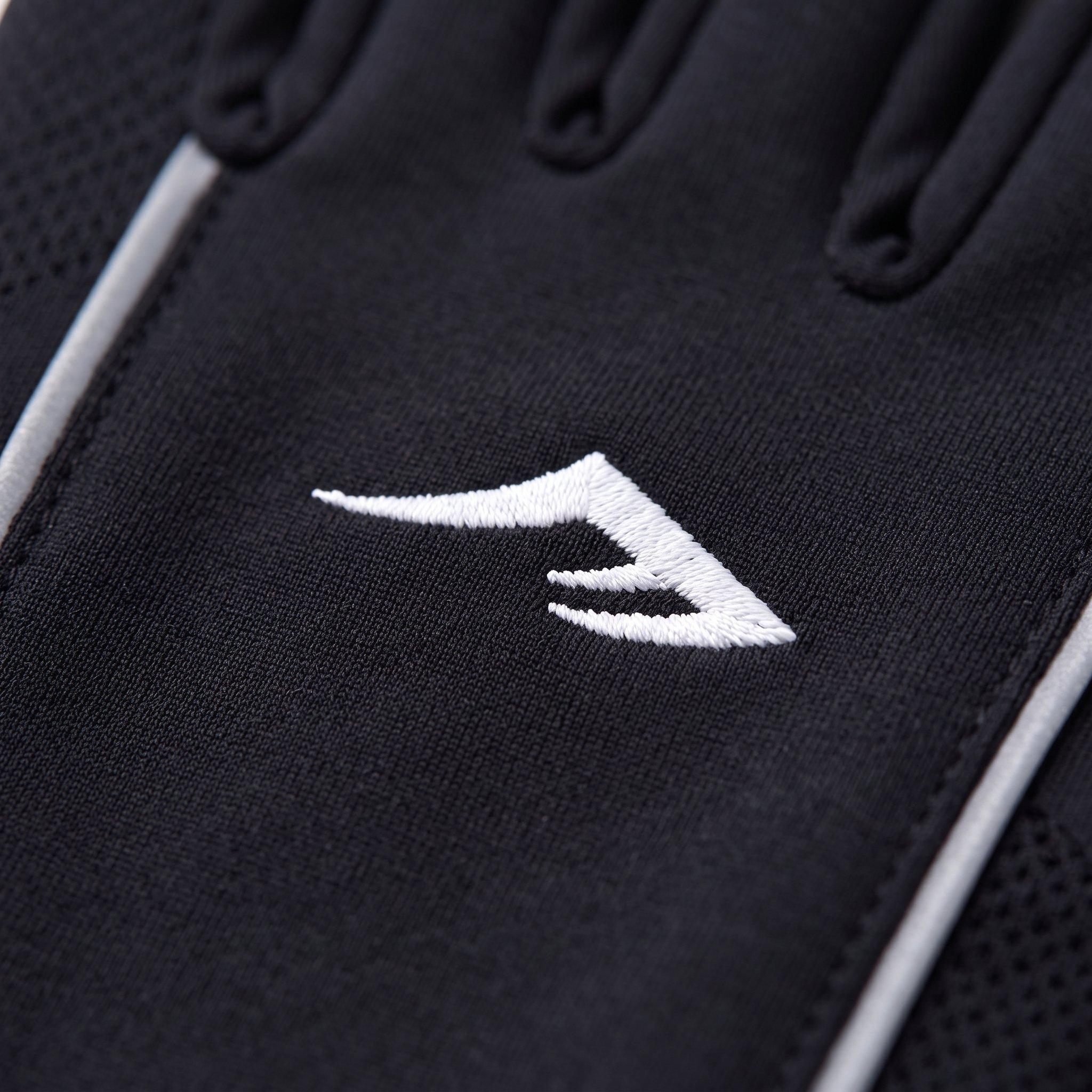 Black - Everlast - Adults Flex Fleece Gloves - 3