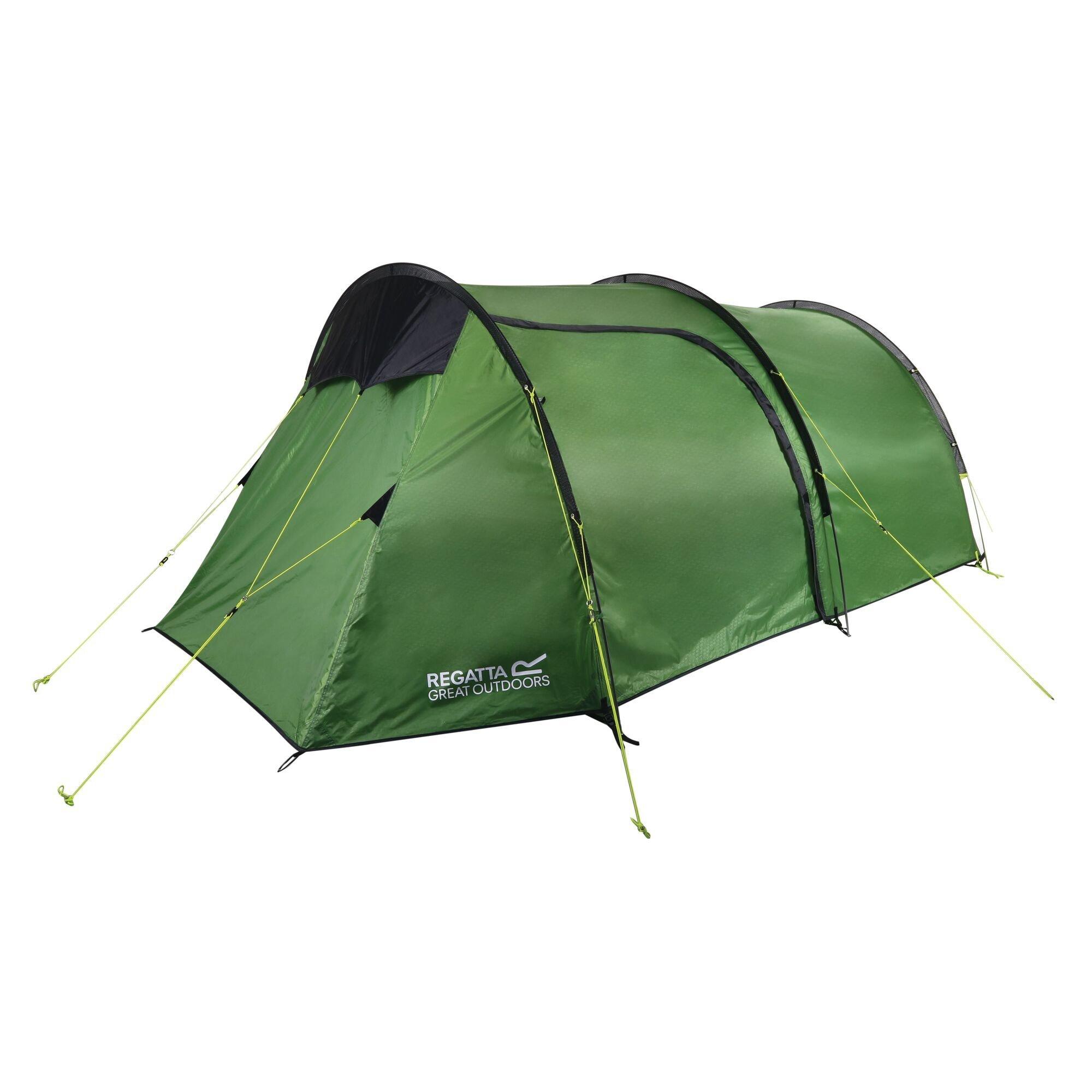 Alpine Green - Regatta - Montegra 4 Man Tent - 1