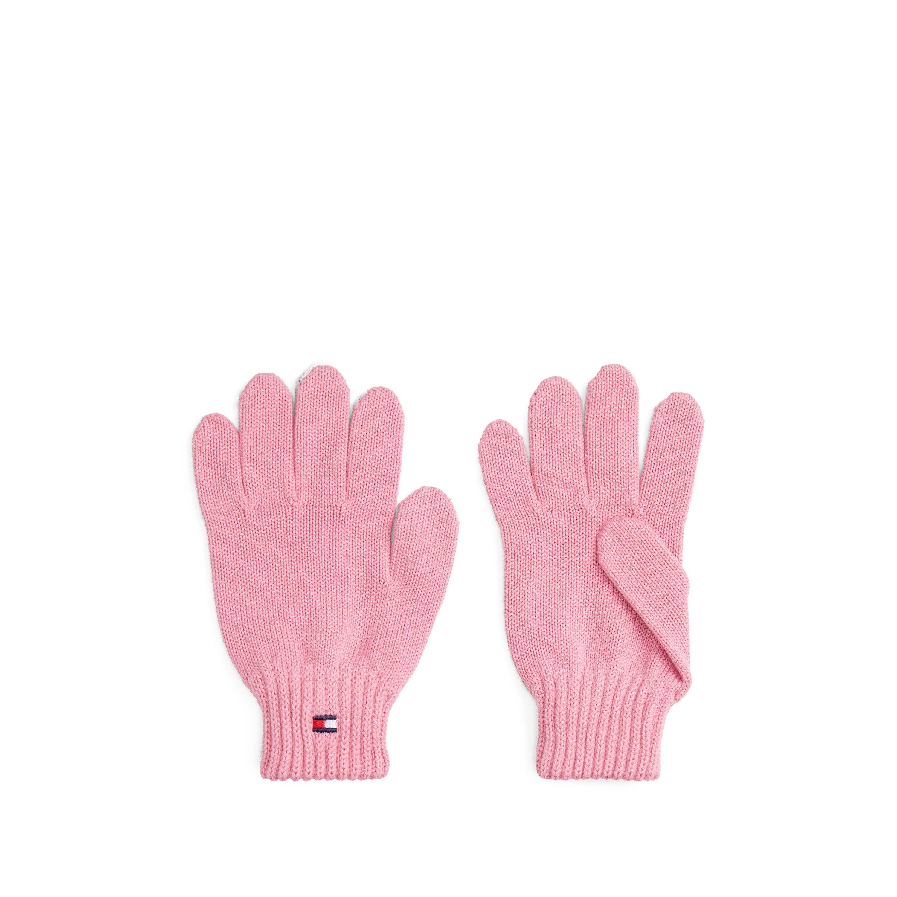 Tommy Hilfiger  Kids Kids' Small Flag Knitted Gloves - Mystic Pink Thc - L-XL
