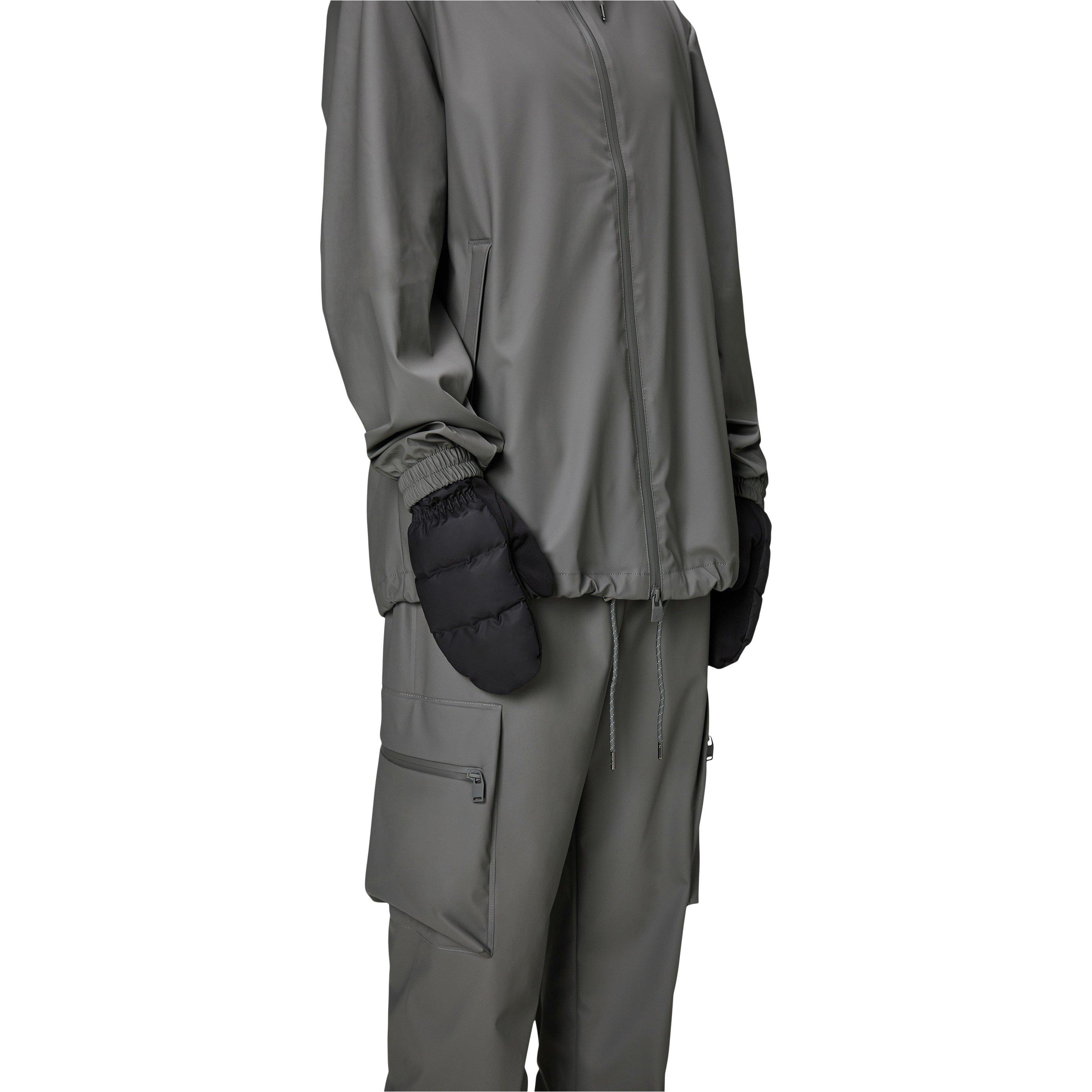 Black 01 - Rains - Lohja Puffer Mittens - 3