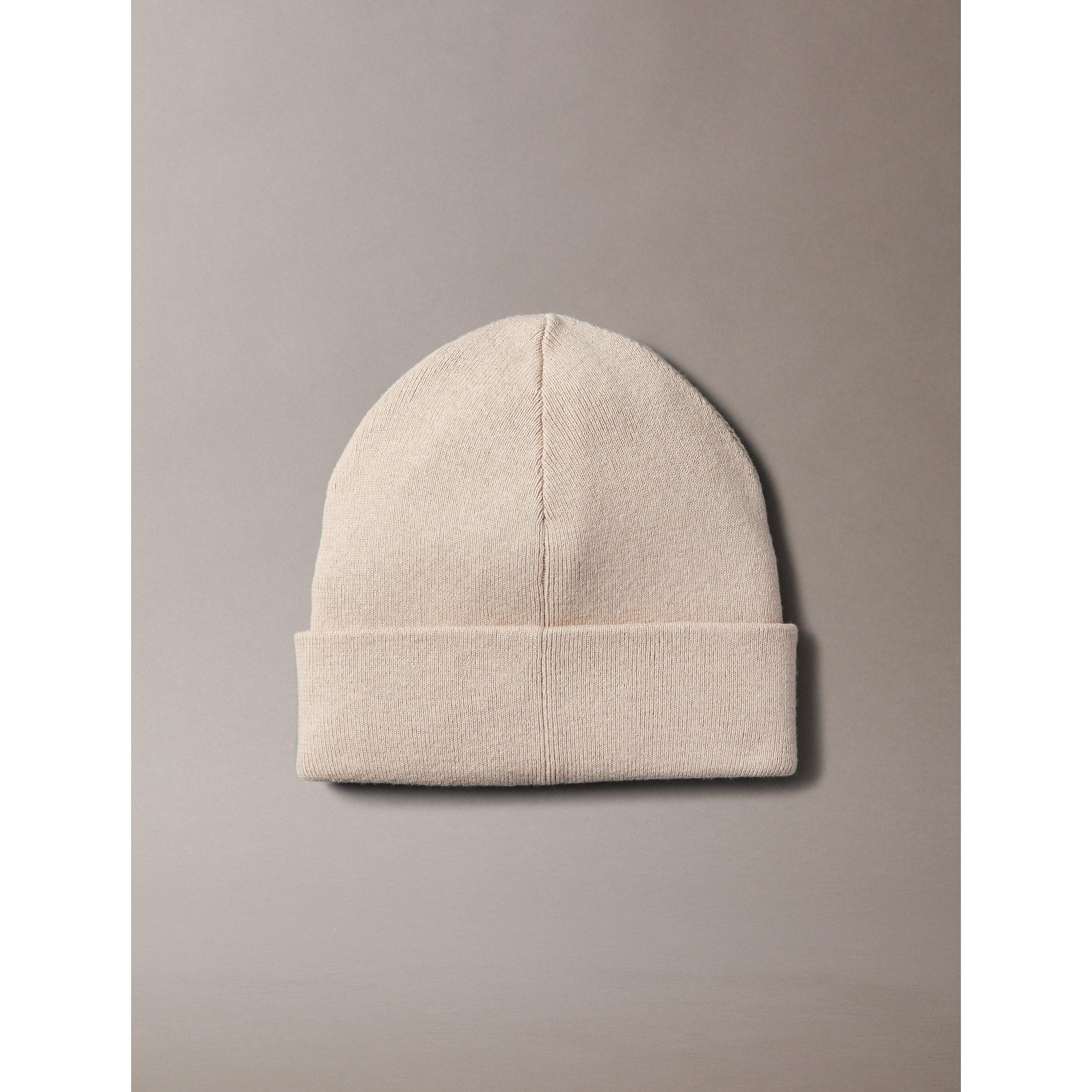 Beige - Calvin Klein - Women's Rib Beanies - 3