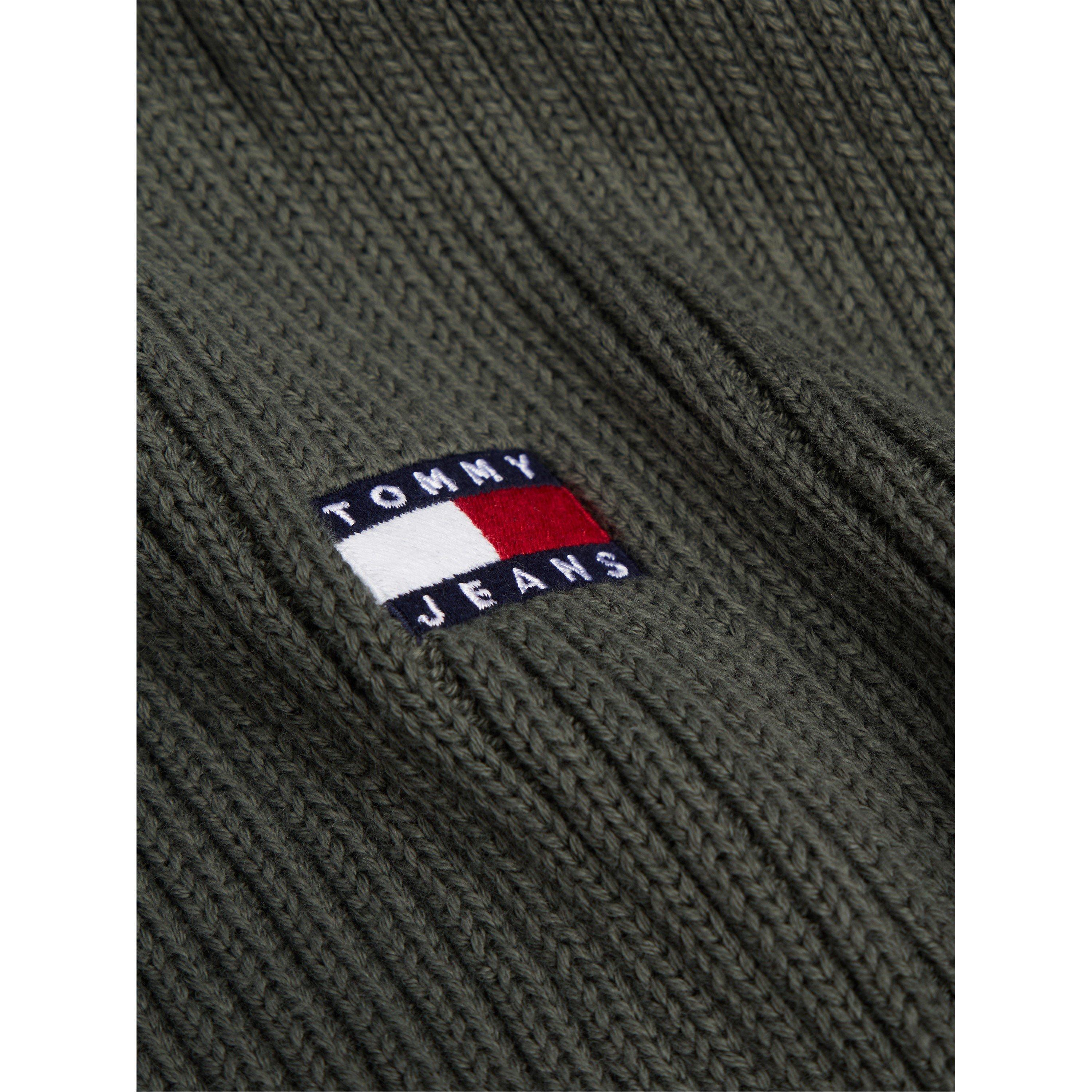 Pewter Green - Tommy Jeans - Heritage Rib-Knit Scarf - 4