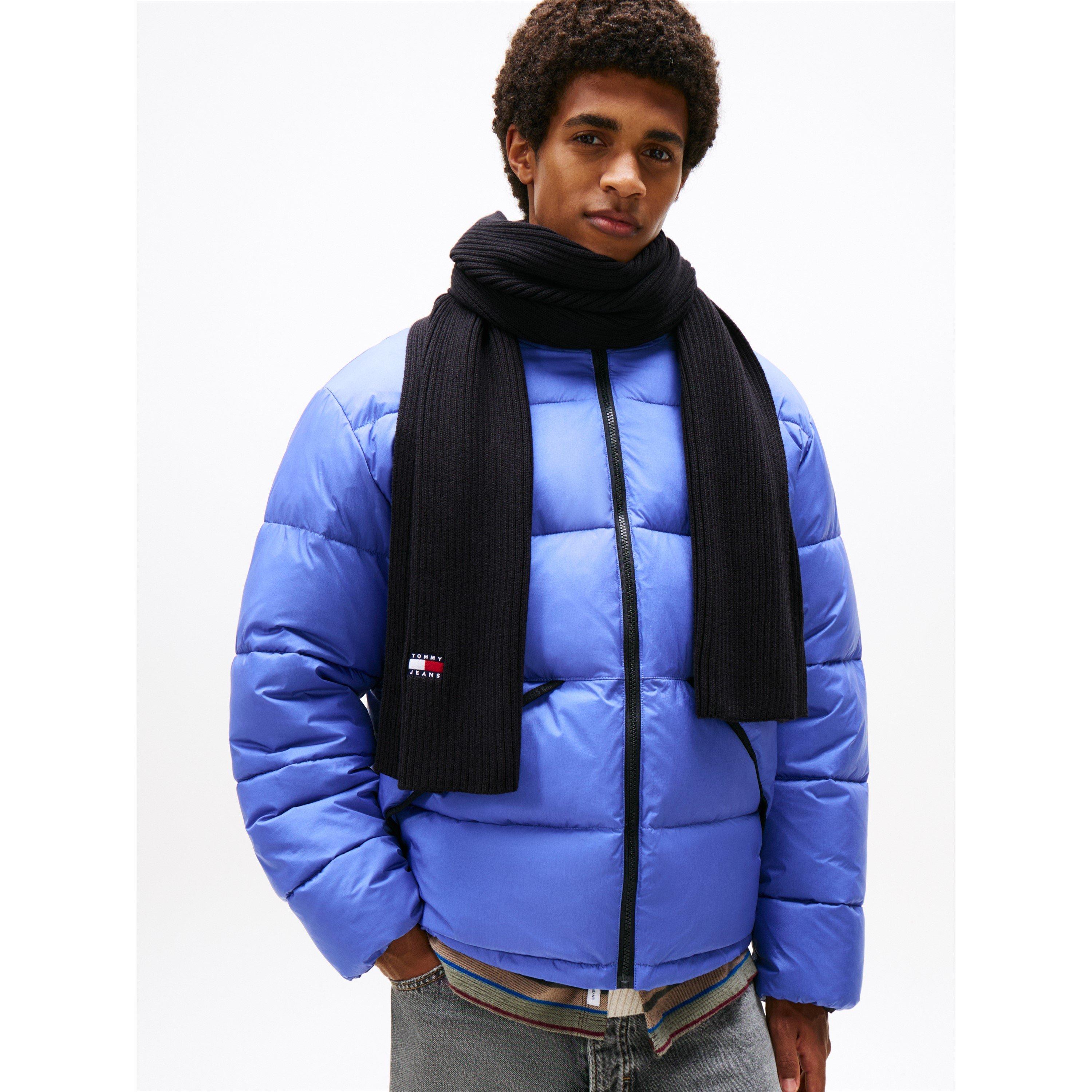 Black - Tommy Jeans - Heritage Rib-Knit Scarf - 2