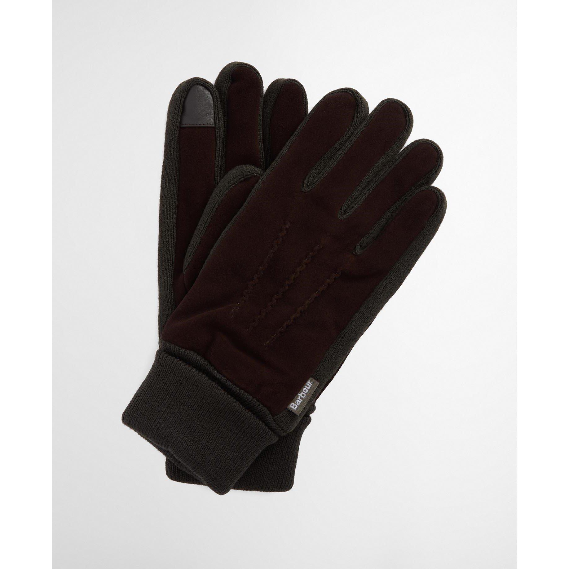 Brown/Olive - Barbour - Magnus Gloves - 1