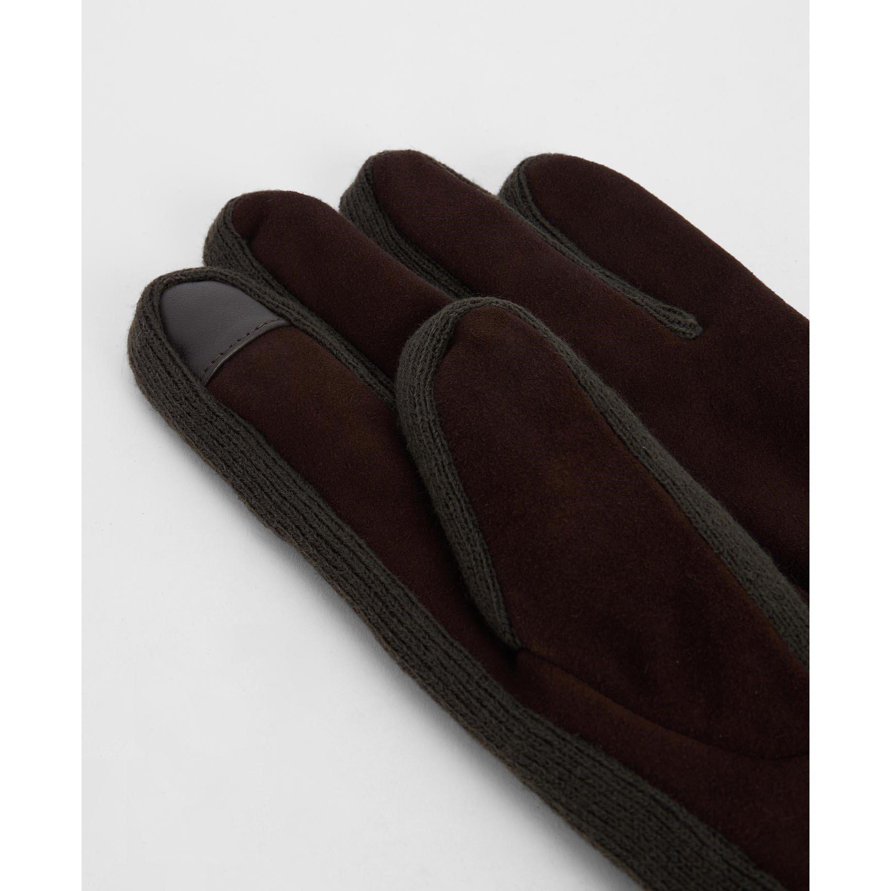 Brown/Olive - Barbour - Magnus Gloves - 3