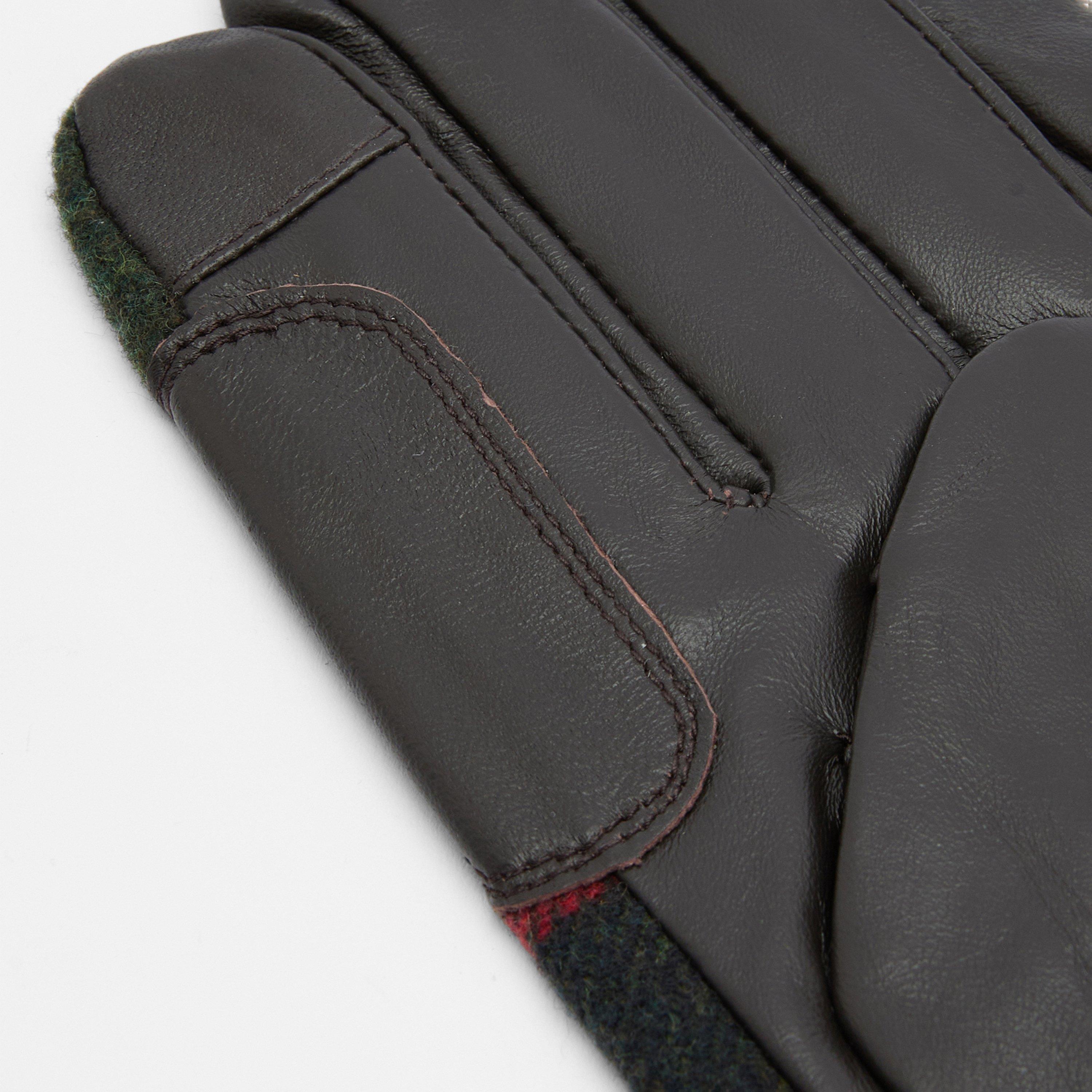 Classic - Barbour - Women's Aubrey Tartan Leather Glove - 2