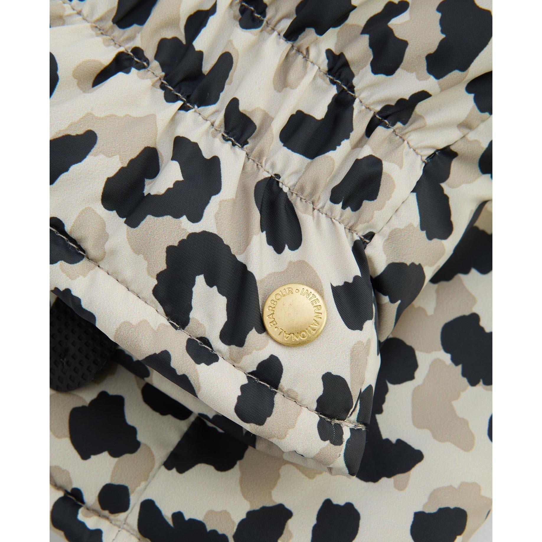 Jasmine Leopard - Barbour International - Harley Leopard Waterproof Mittens - 3