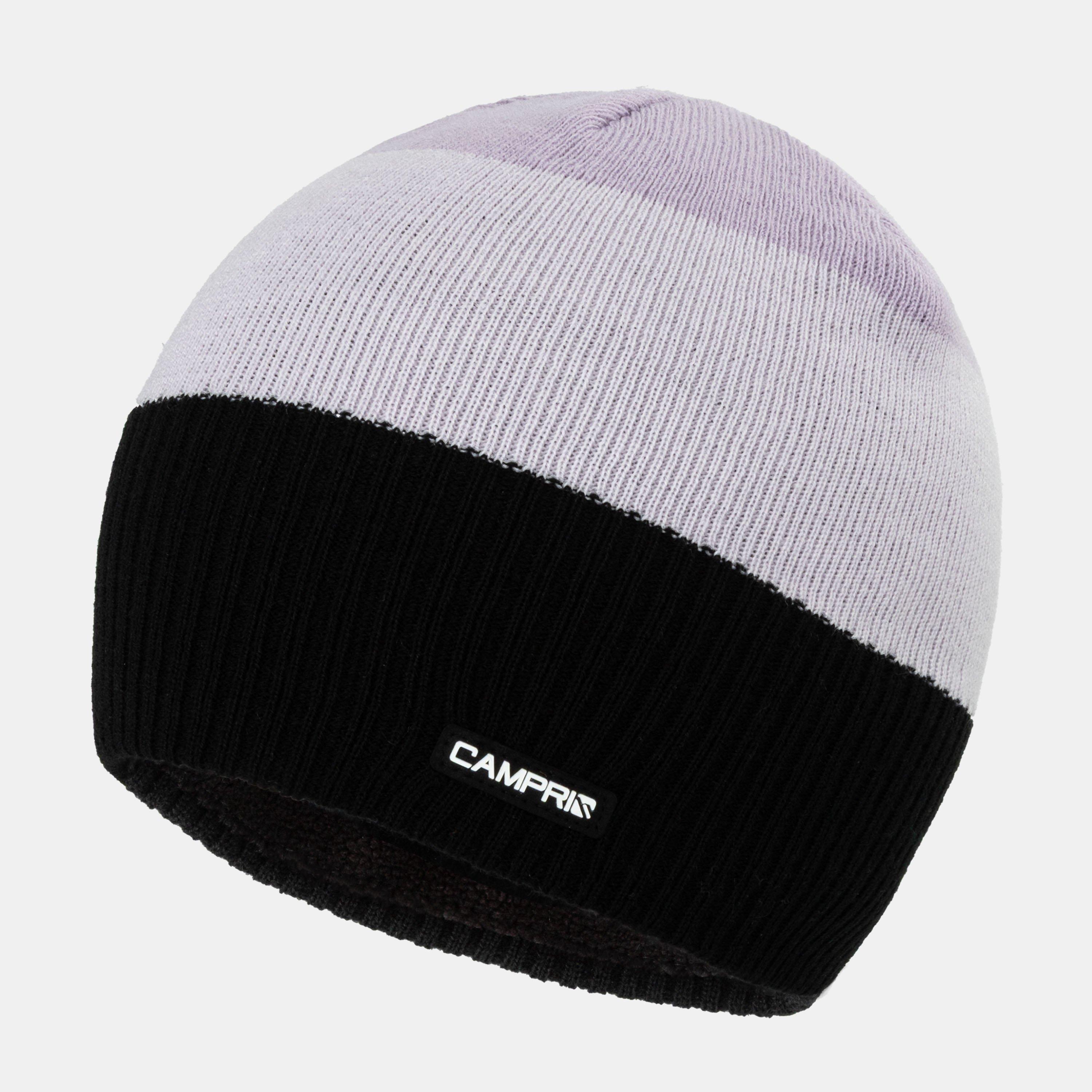 Black/Lilac - Campri - Raise Beanie Womens - 2
