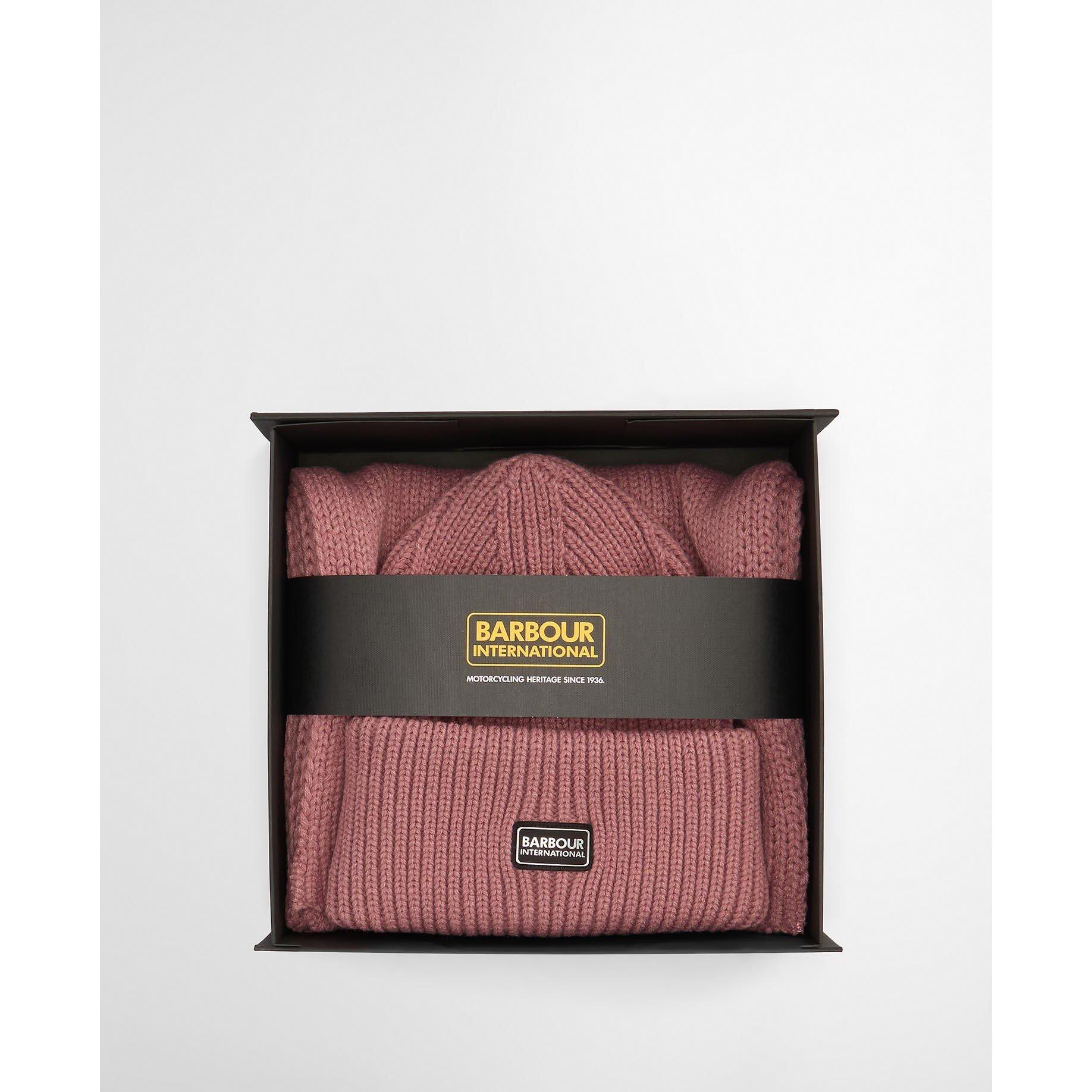 Barbour International Juliana Beanie & Scarf Gift Set