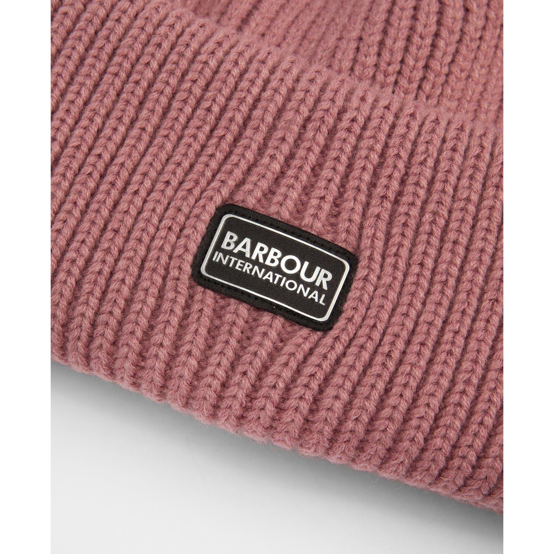 Raspberry - Barbour International - Juliana Beanie & Scarf Gift Set - 4