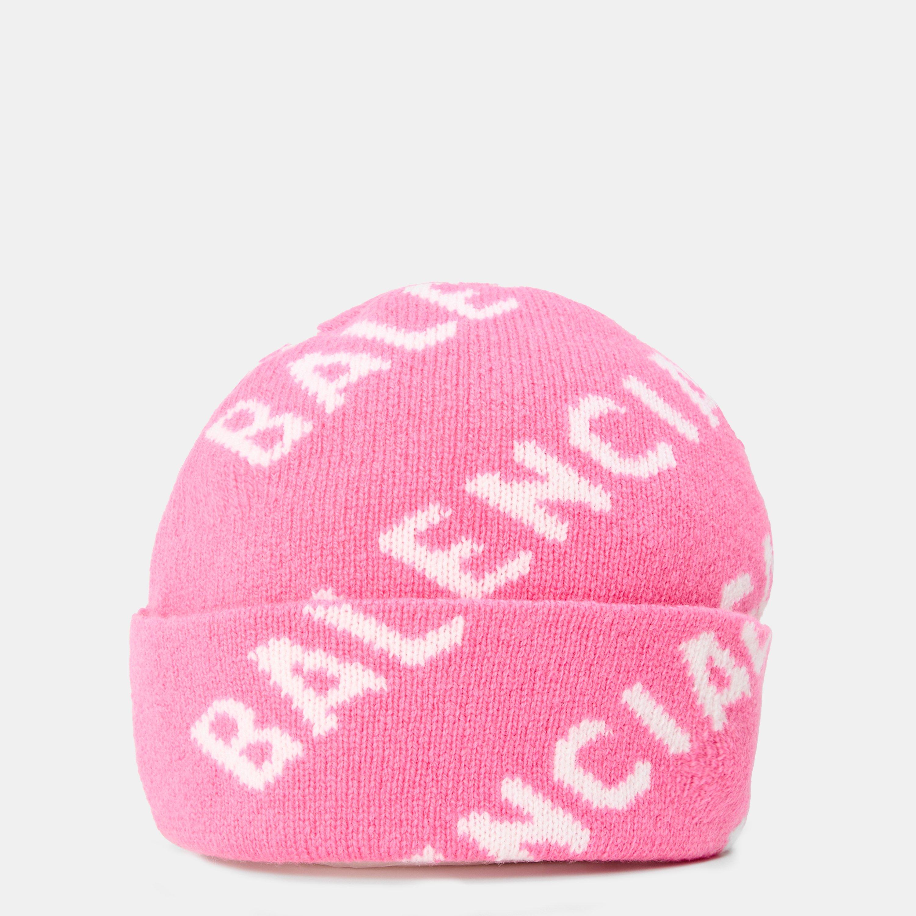 Pink/White - Balenciaga - Logo Beanie - 2