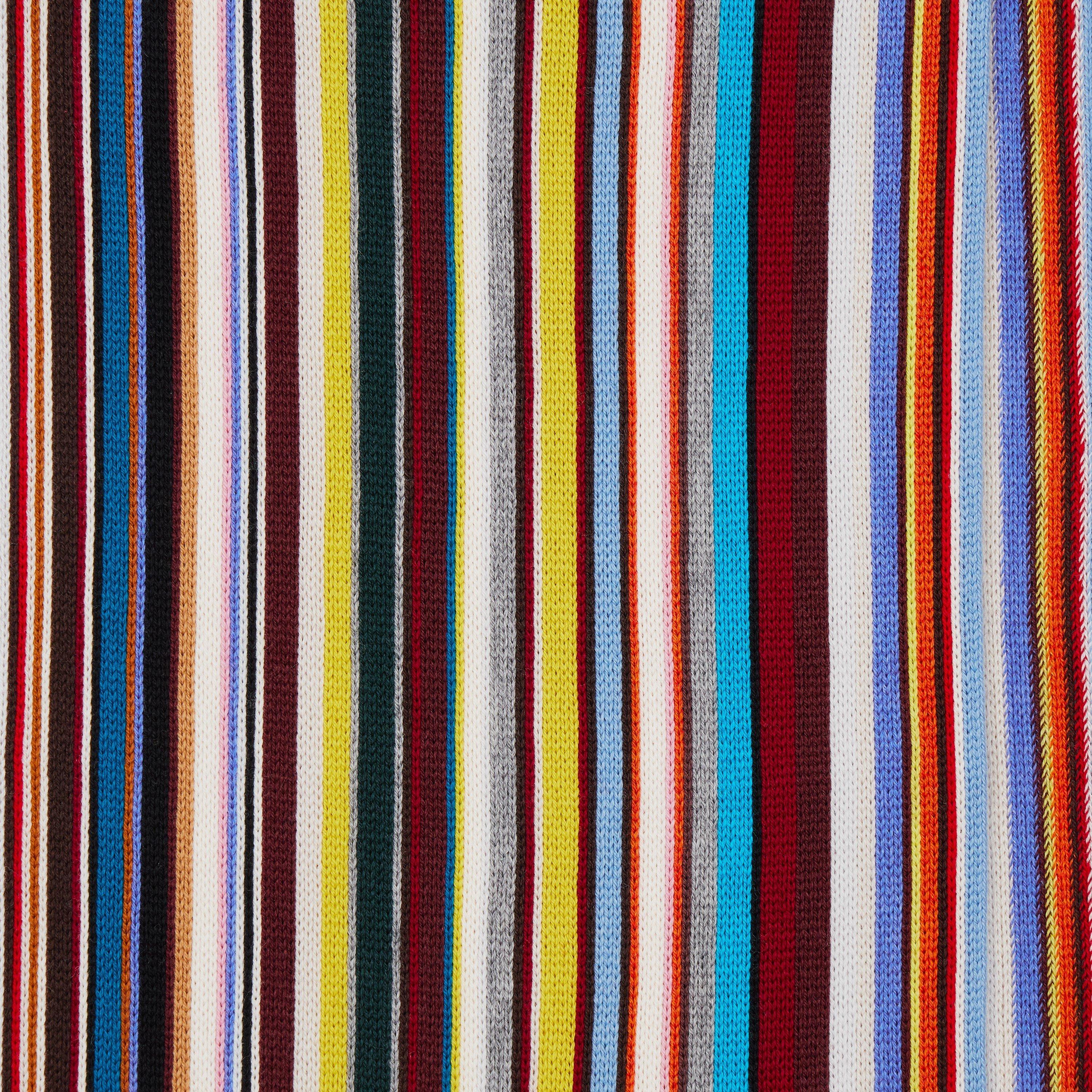 Multicolour - Paul Smith - Men's Signature Wool Knitted Scarf - 3