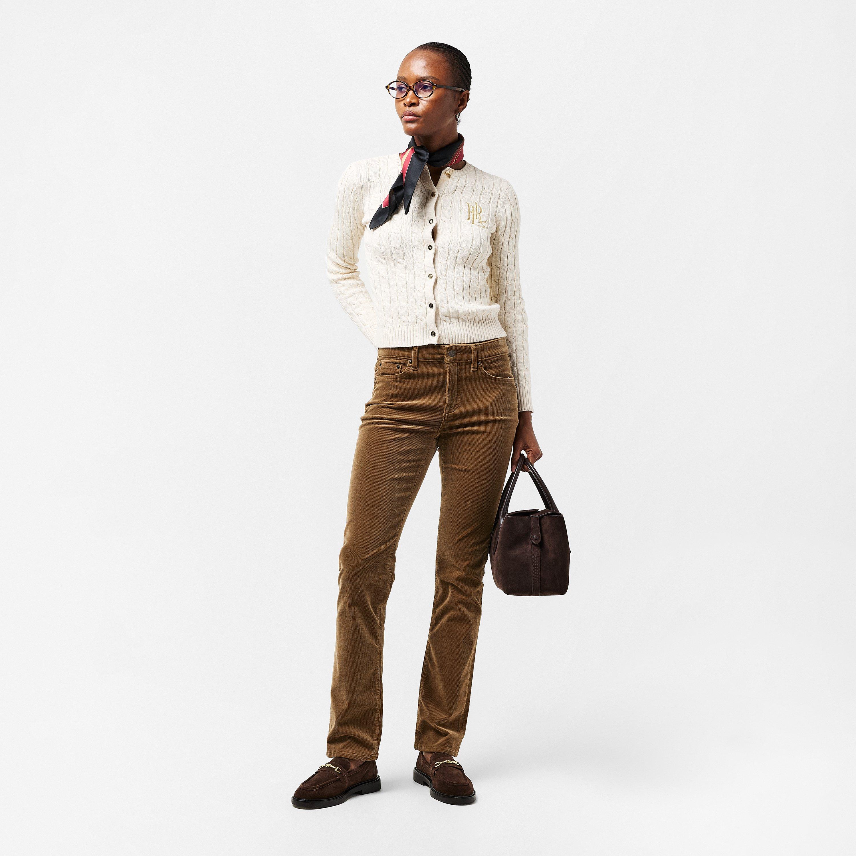 BLACK - Lauren by Ralph Lauren - Women's Leather Silk Scarf - 4