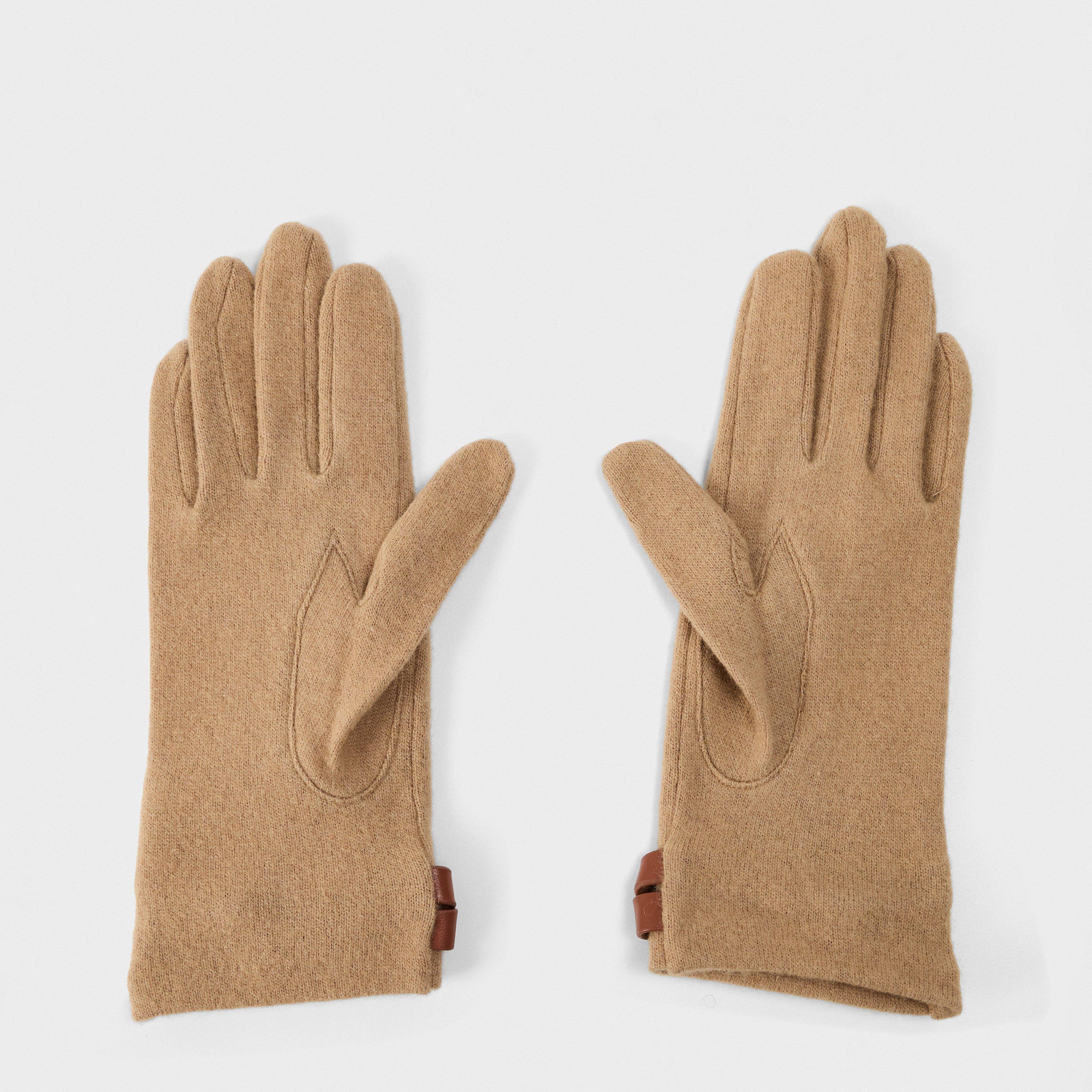 CLASSIC CAMEL - Lauren by Ralph Lauren - Women's Leather Gloves - 2