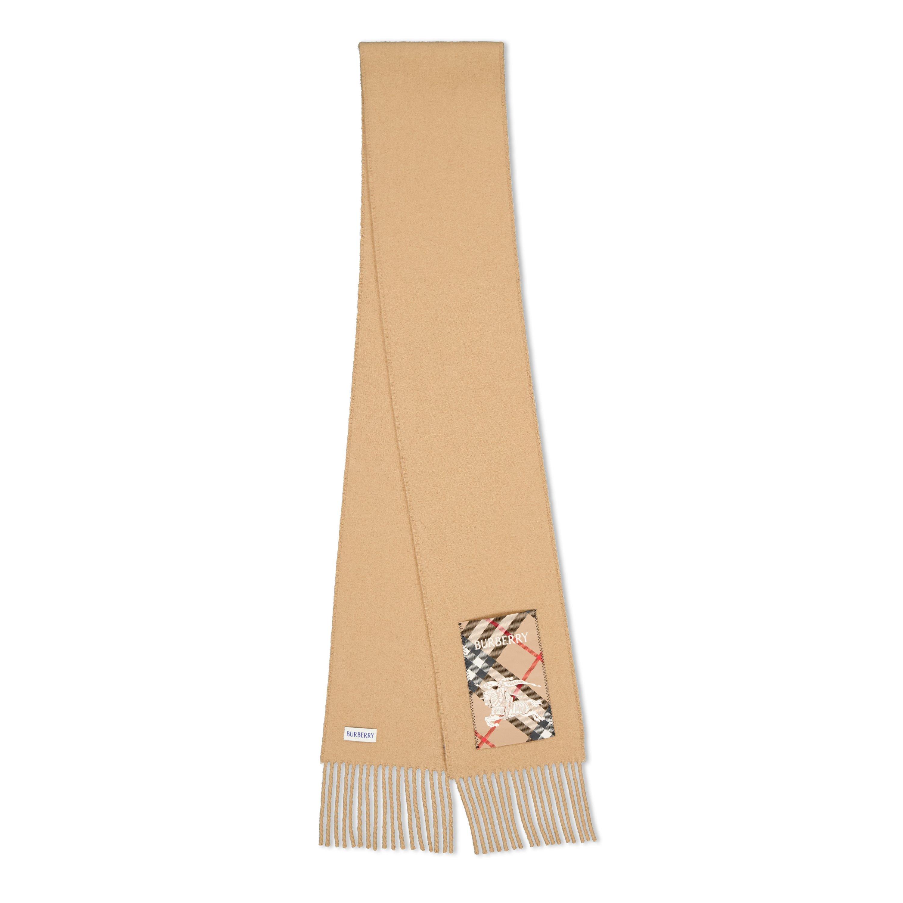 Beige - Burberry - Burb Label Solid 64 - 1