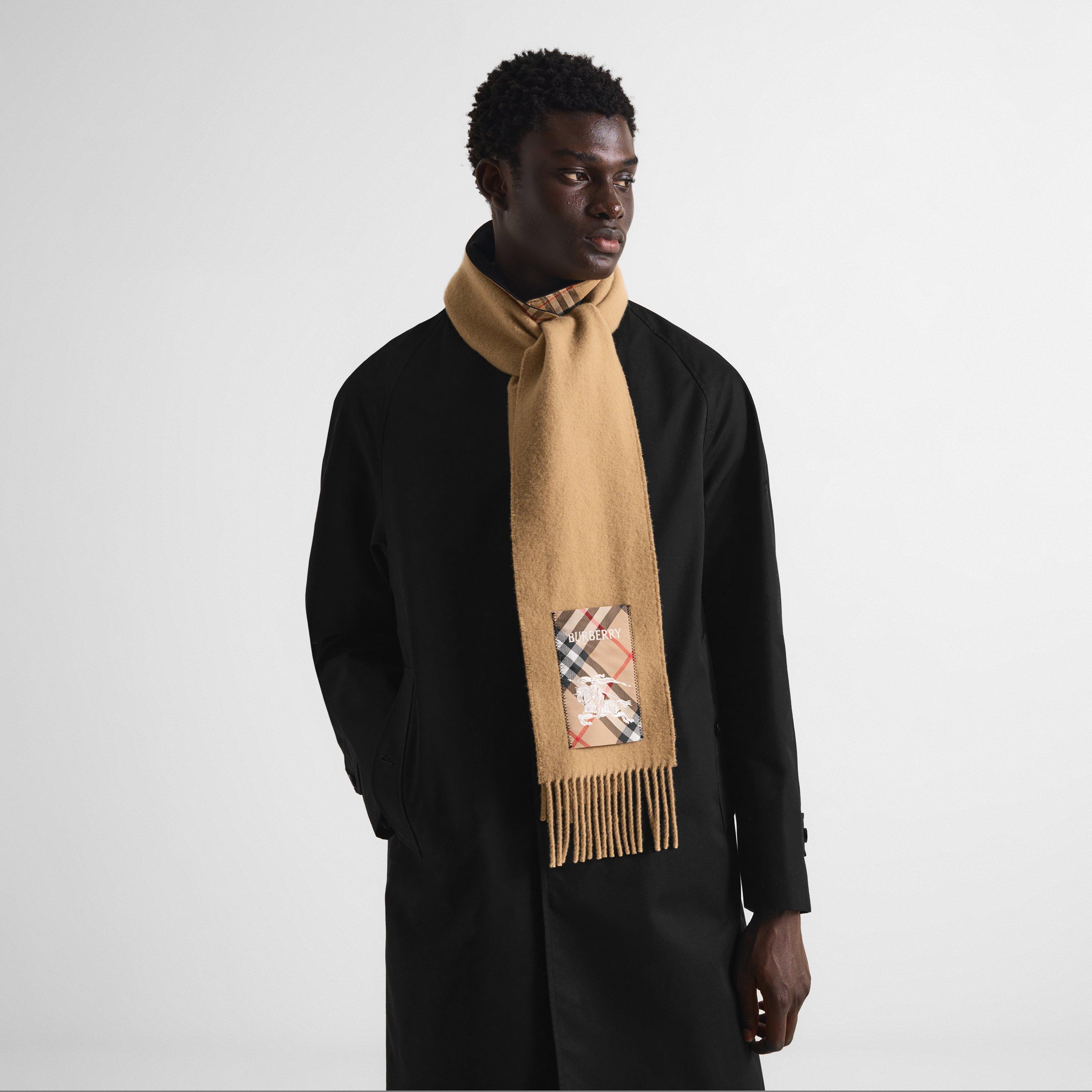 Beige - Burberry - Burb Label Solid 64 - 2