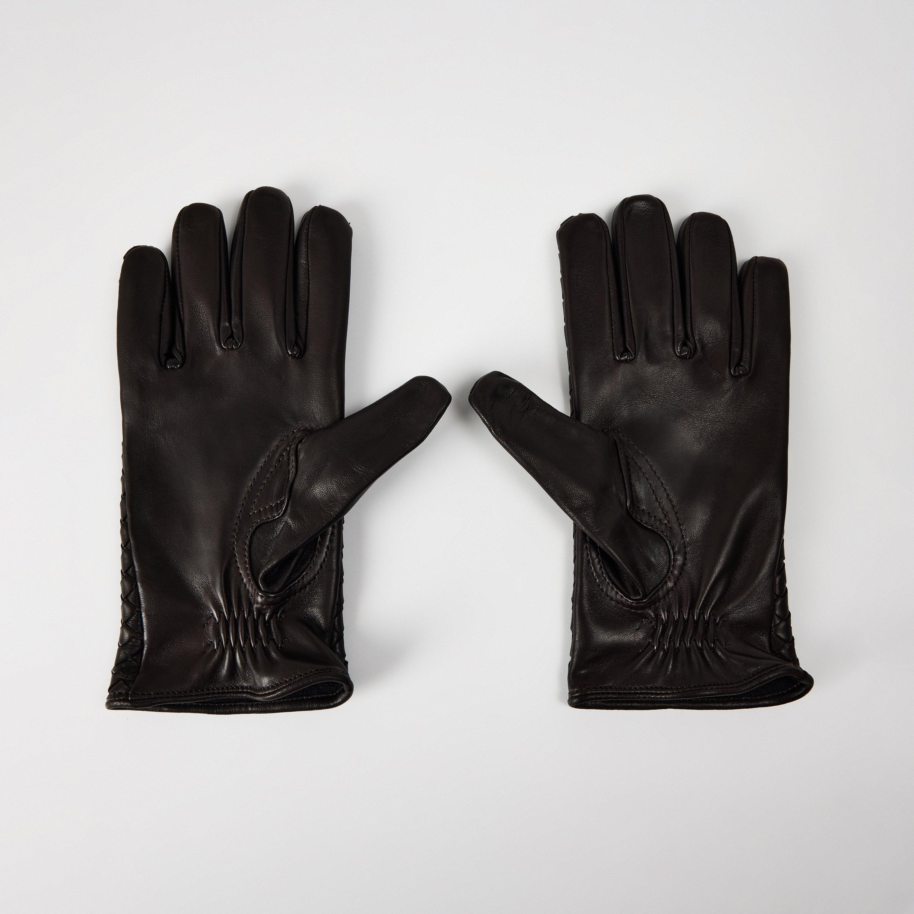 Fondant - Bottega Veneta - Men's Leather Gloves - 2