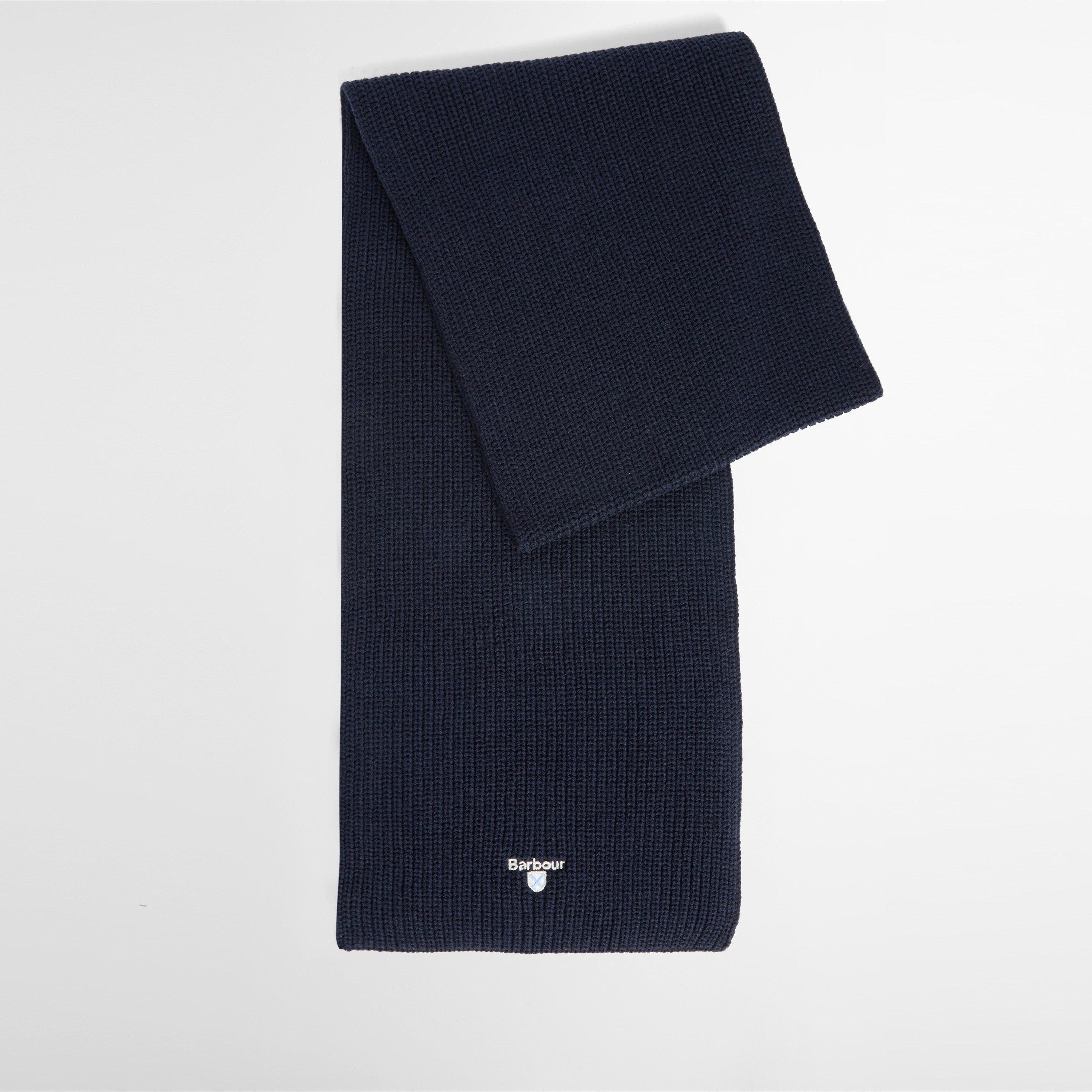 Navy - Barbour - Cascade Beanie and Scarf Gift Set - 3