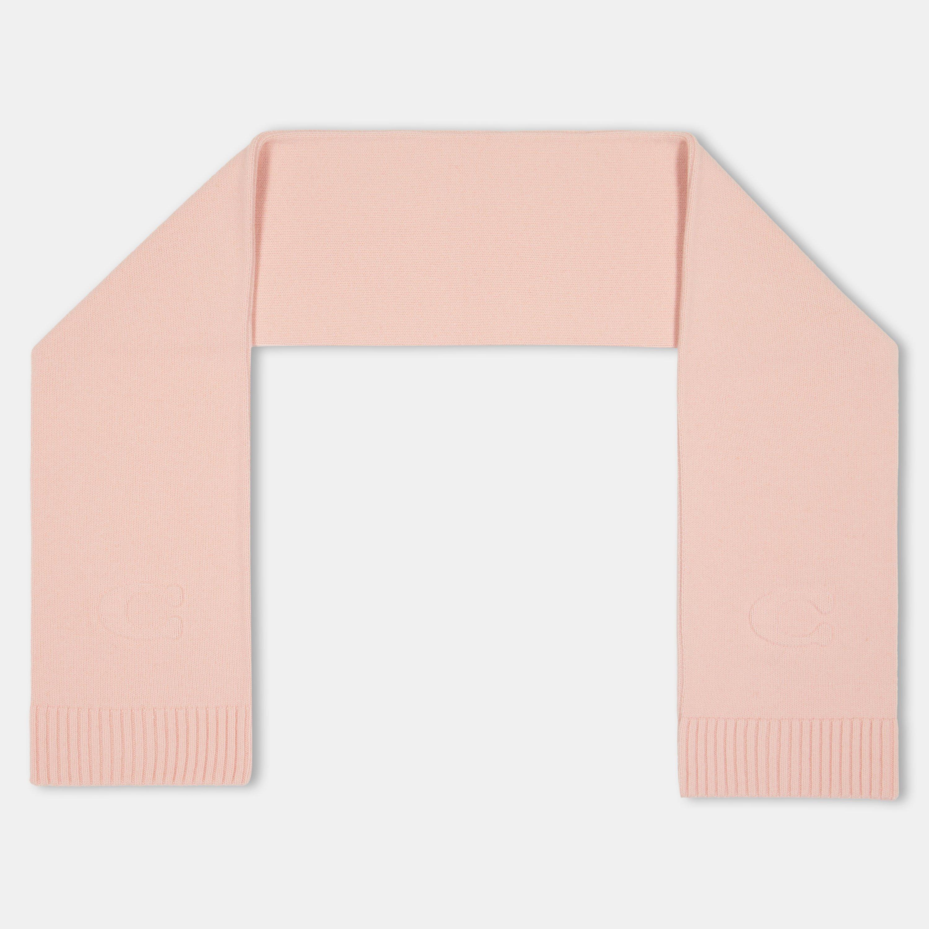 PEACH - Coach - EMBOSSED KNIT MUFFLER - 2