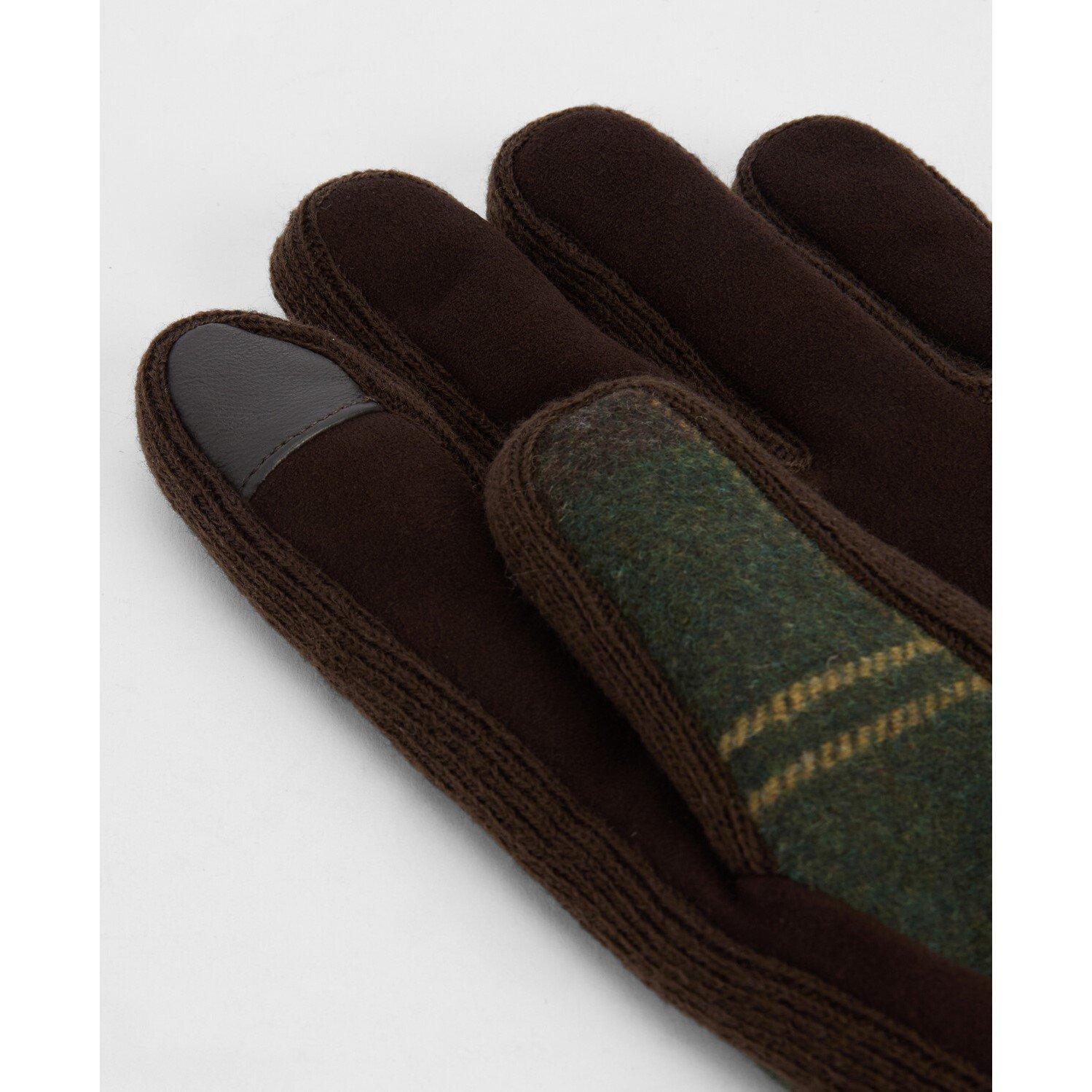 Classic Tartan - Barbour - Hackney Suede & Wool Tartan Gloves - 2
