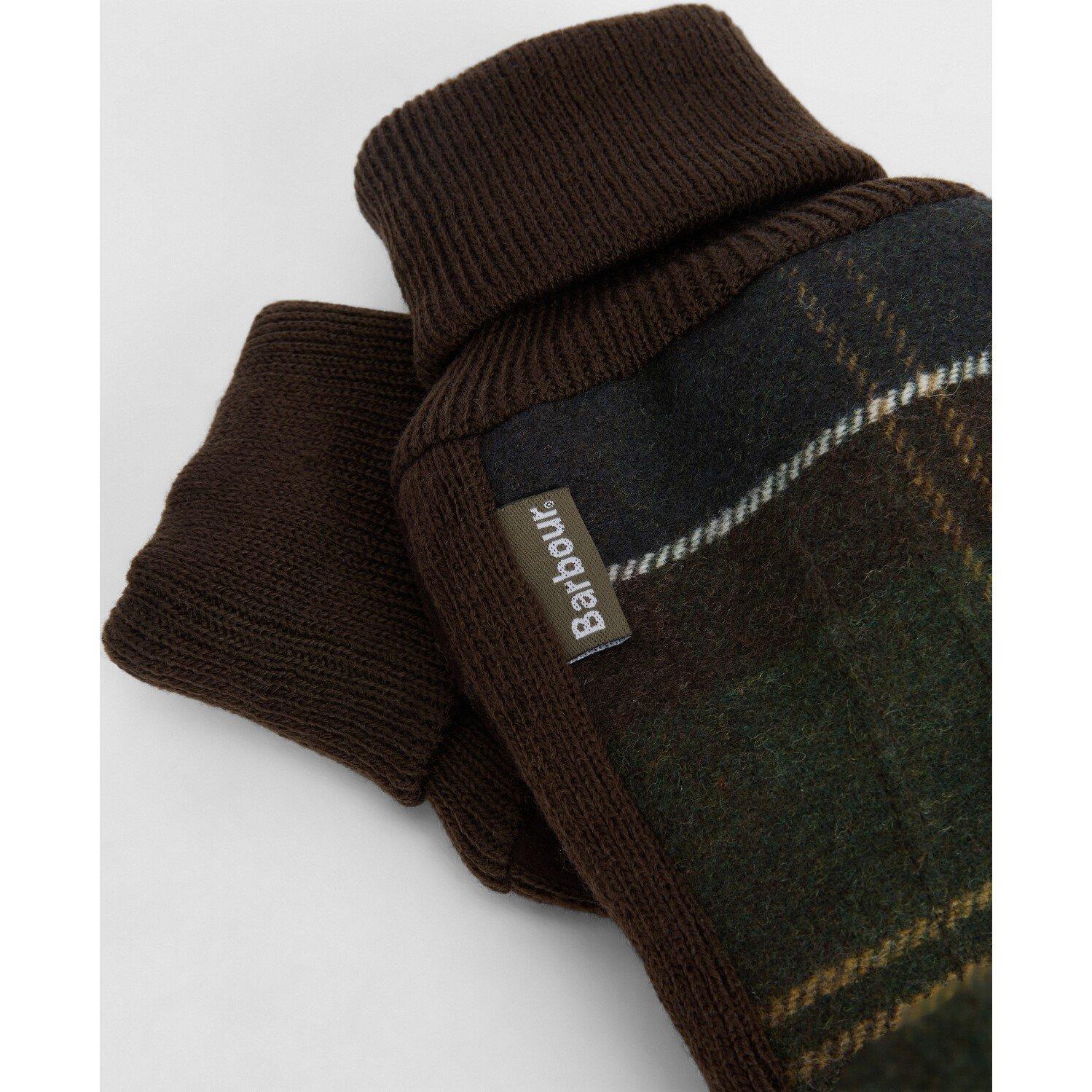 Classic Tartan - Barbour - Hackney Suede & Wool Tartan Gloves - 3