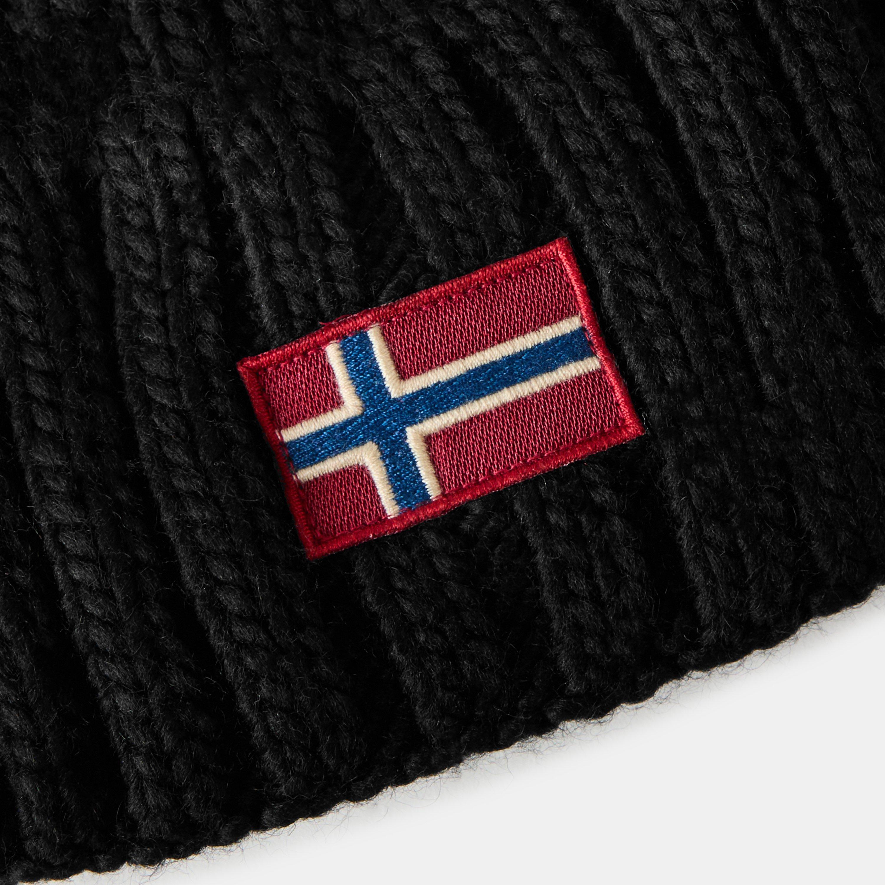Black - Napapijri - Semiury Bobble Hat Ladies - 3