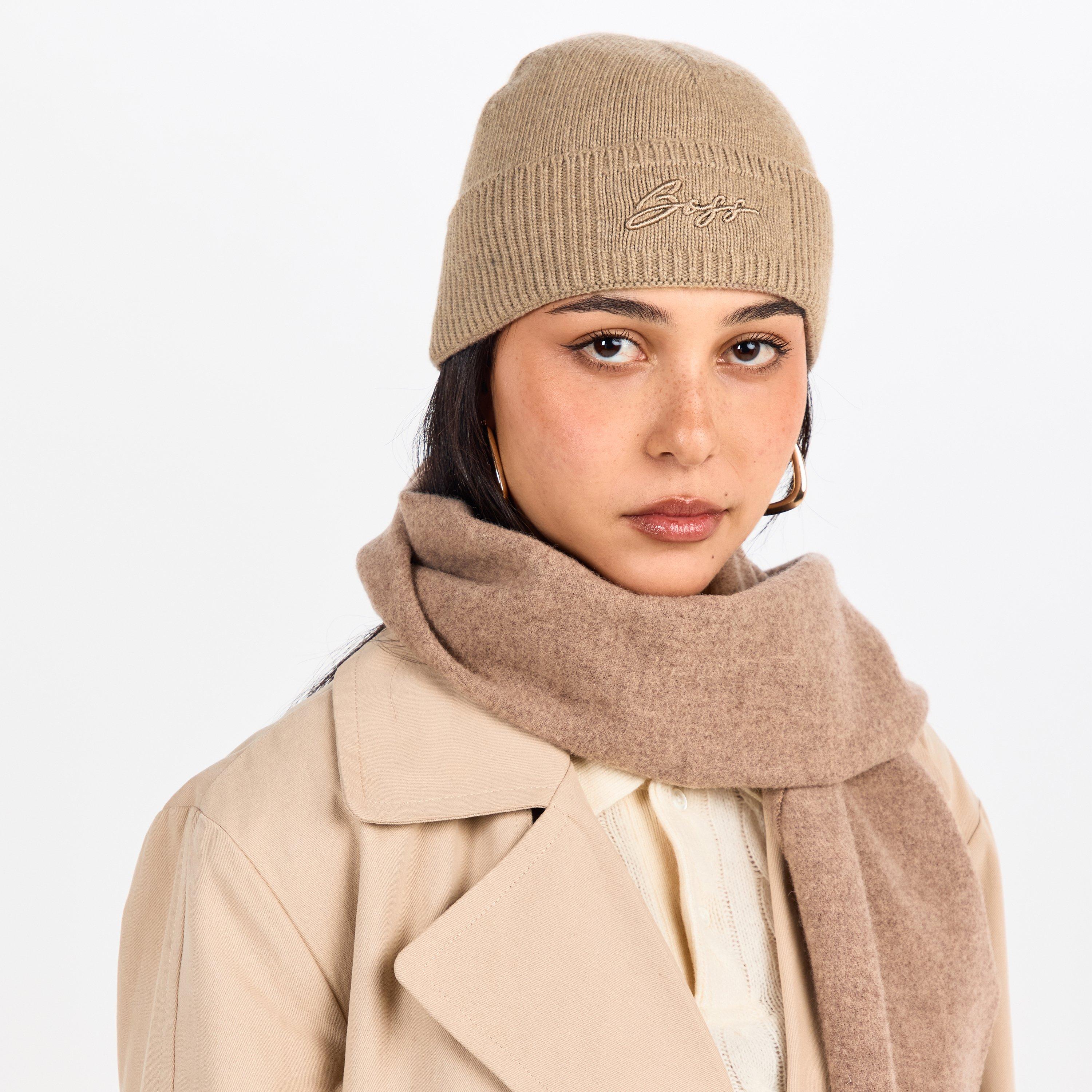 Rust 222 - Boss - Women's Landrenia  Black Beanies - 3