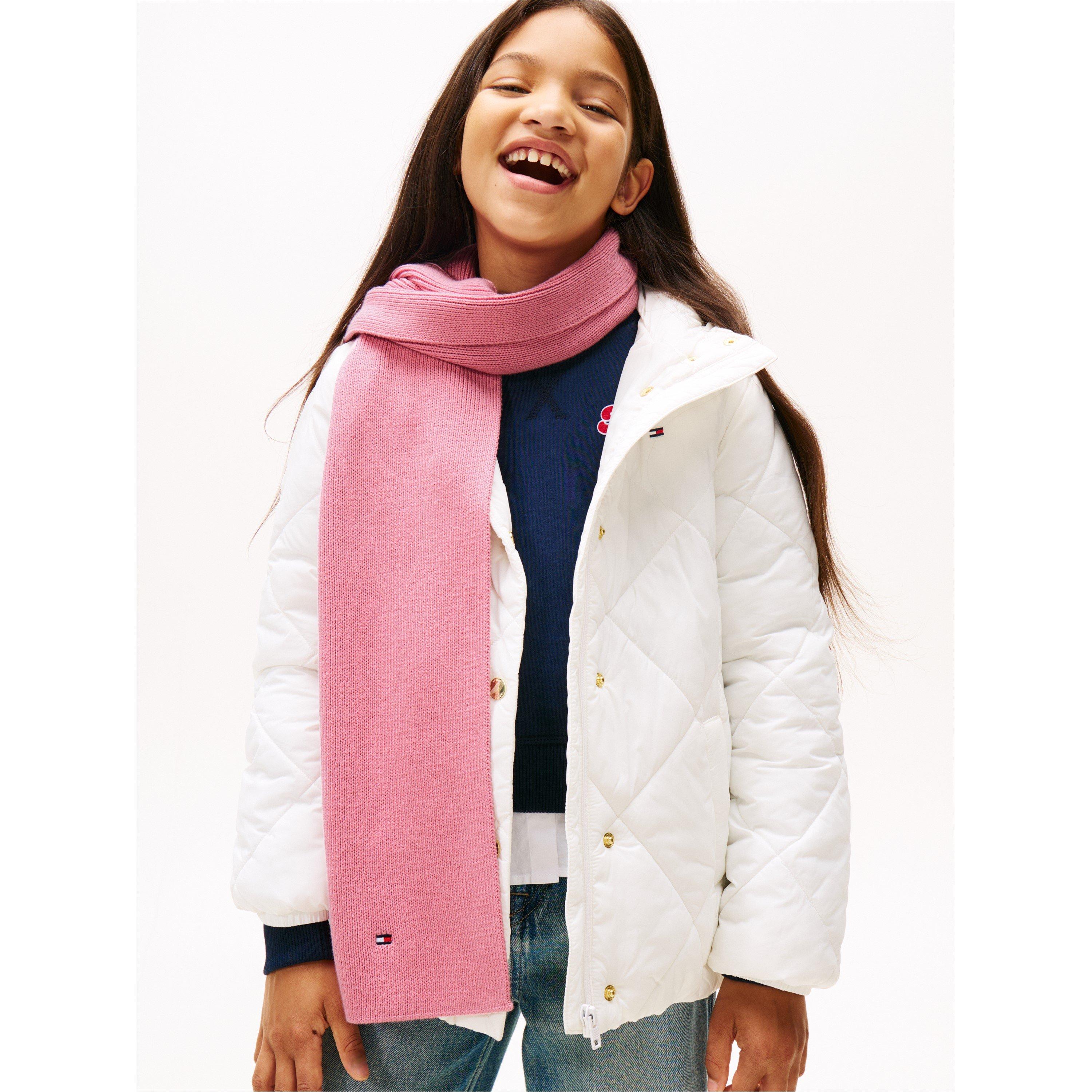 Mystic Pink THC - Tommy Hilfiger - Kids Small Flag Knitted Scarf - 2