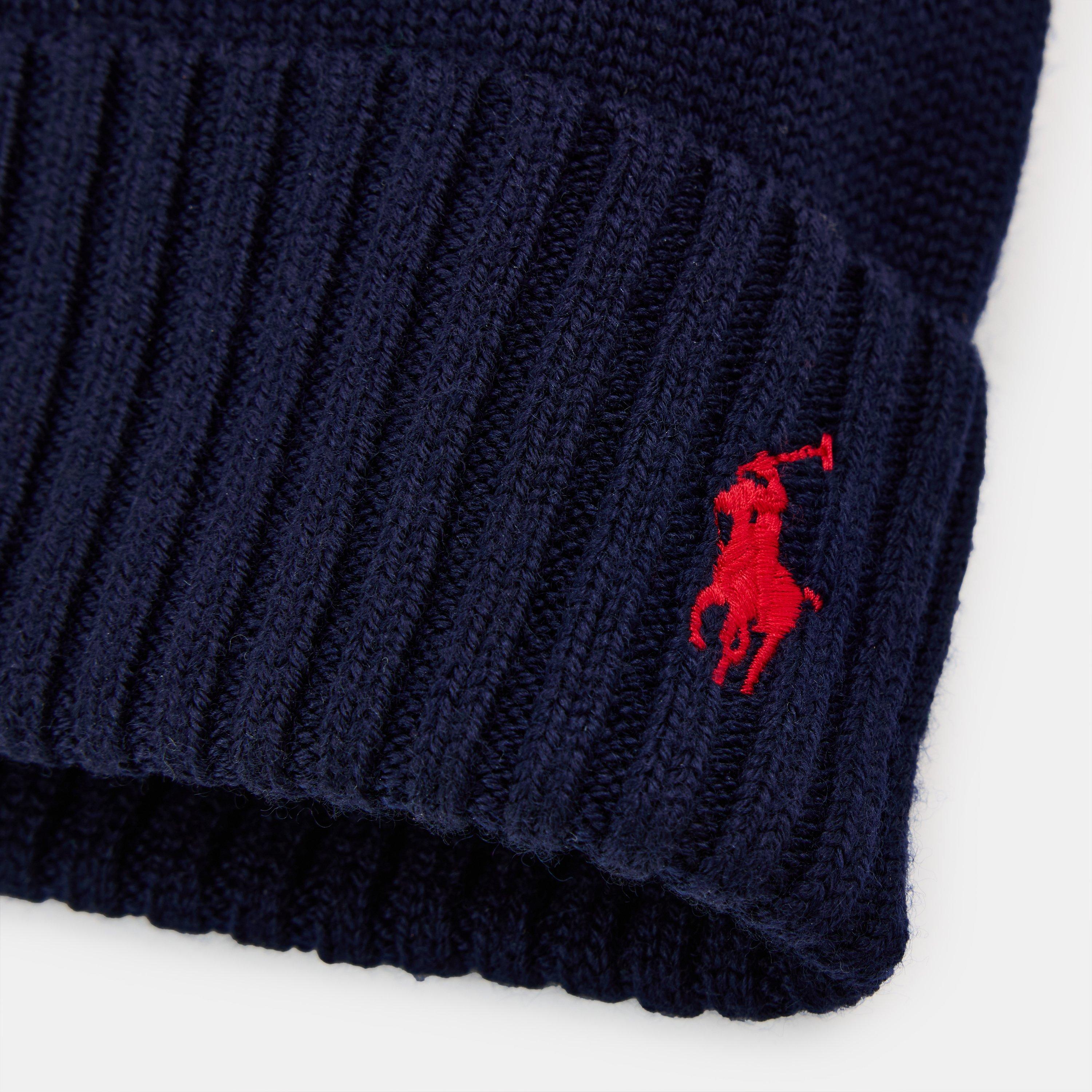 Navy - Polo Ralph Lauren - Polo Logo Beanie Jn54 - 3