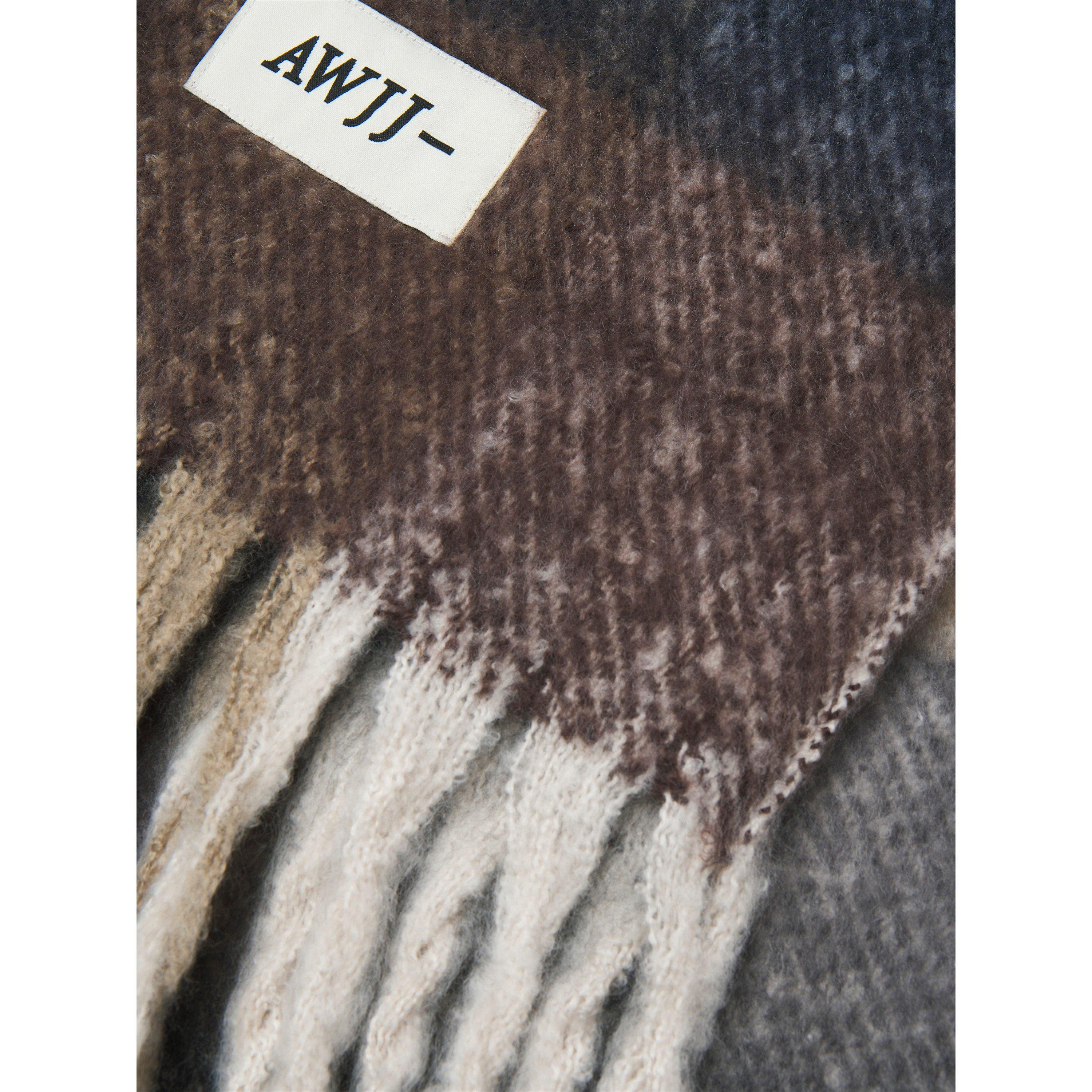 Chocolade Pruim - Jack and Jones - Men's Chunky Midweight Scarf - 3