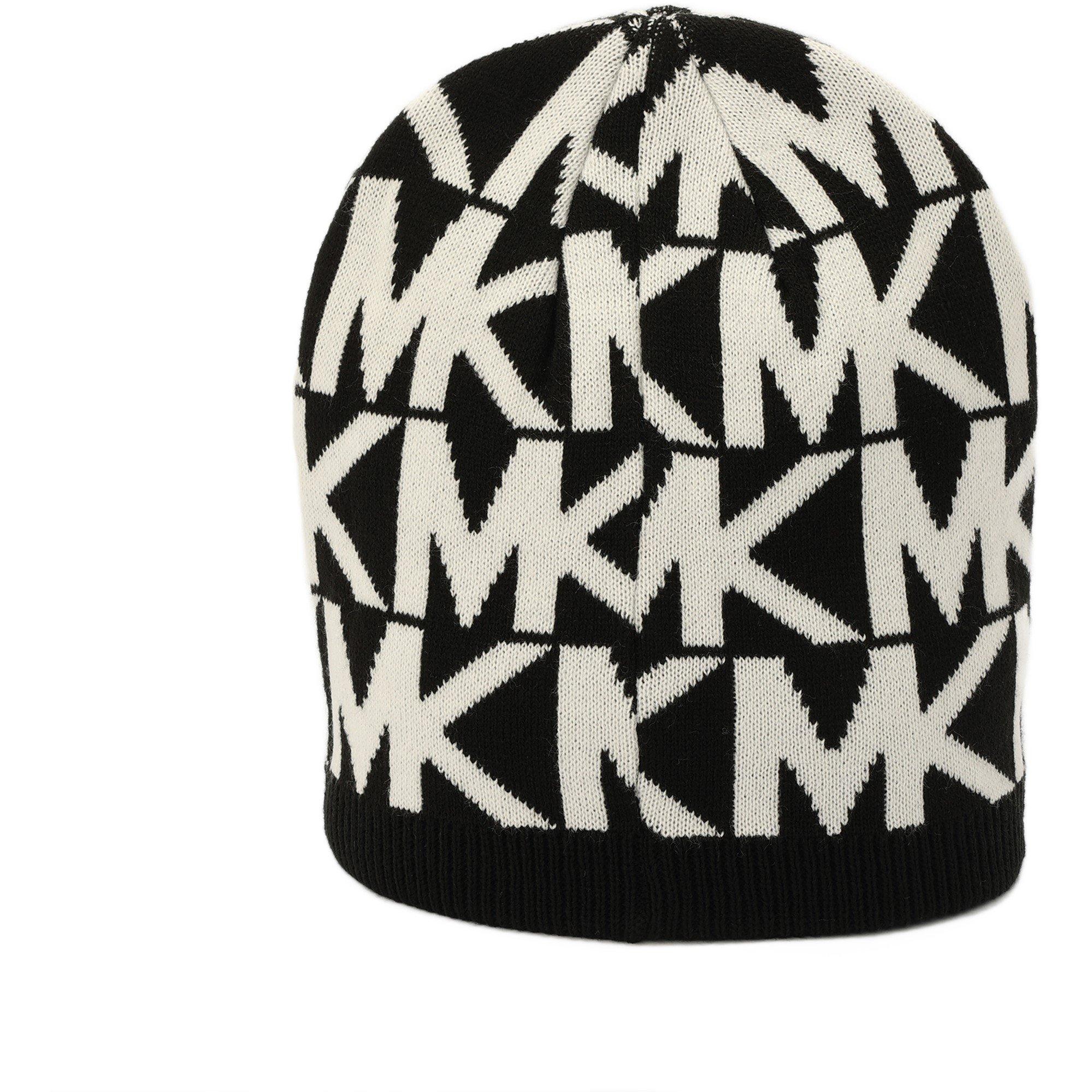 Black Cream - MICHAEL Michael Kors - Women's Major Beanie - 4