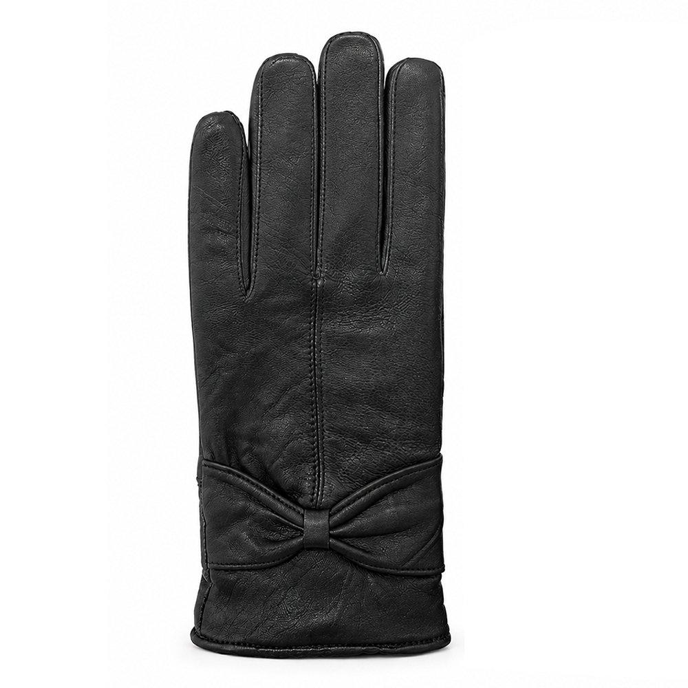 Zwart - Biba - Biba Leather Glove Ladies - 2