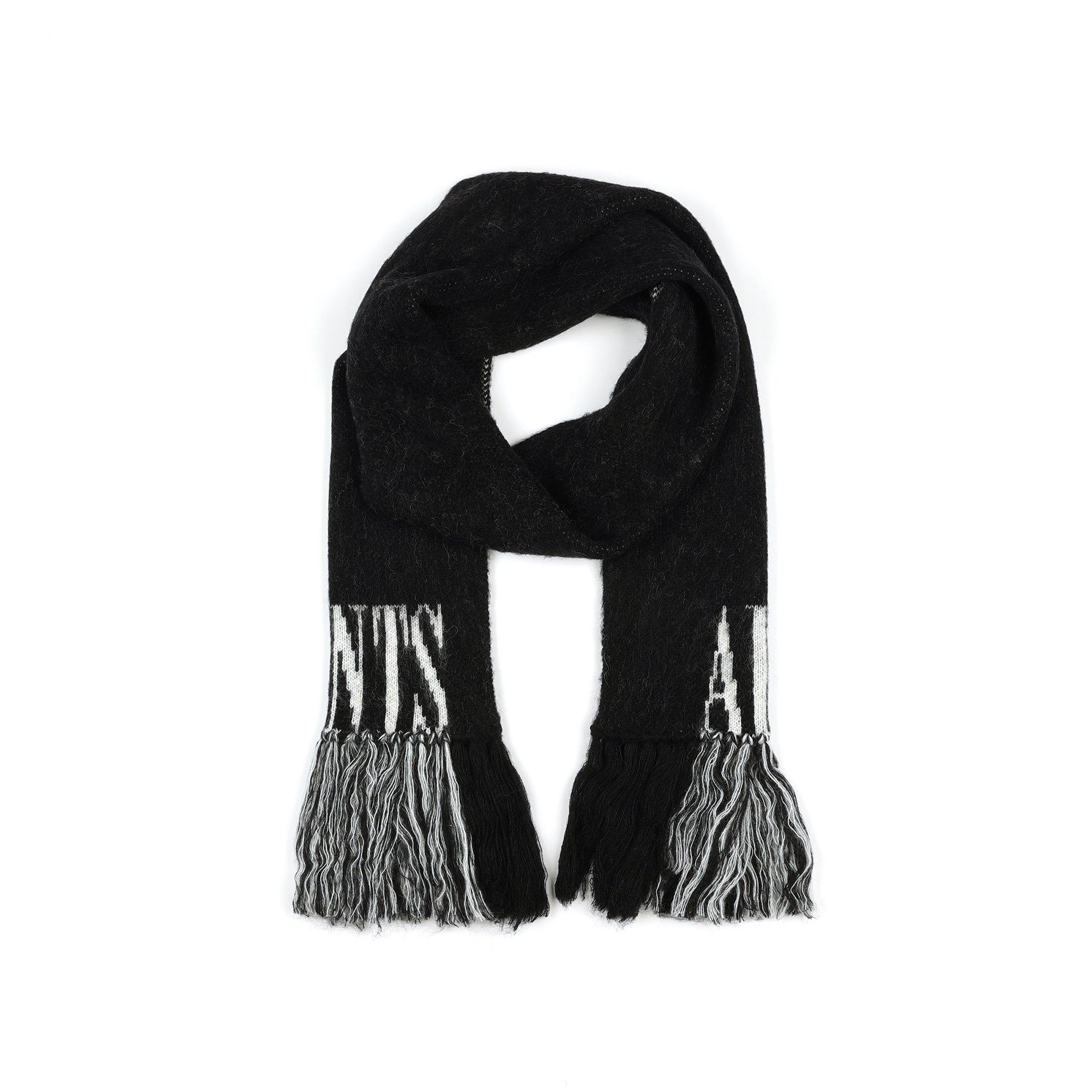 Black - AllSaints - Women's All State Knitted Scarf - 1
