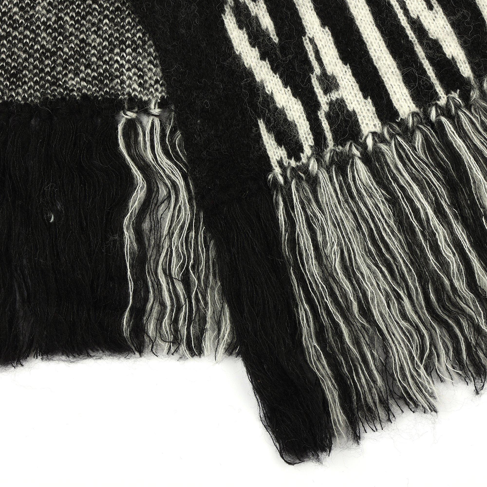 Black - AllSaints - Women's All State Knitted Scarf - 4