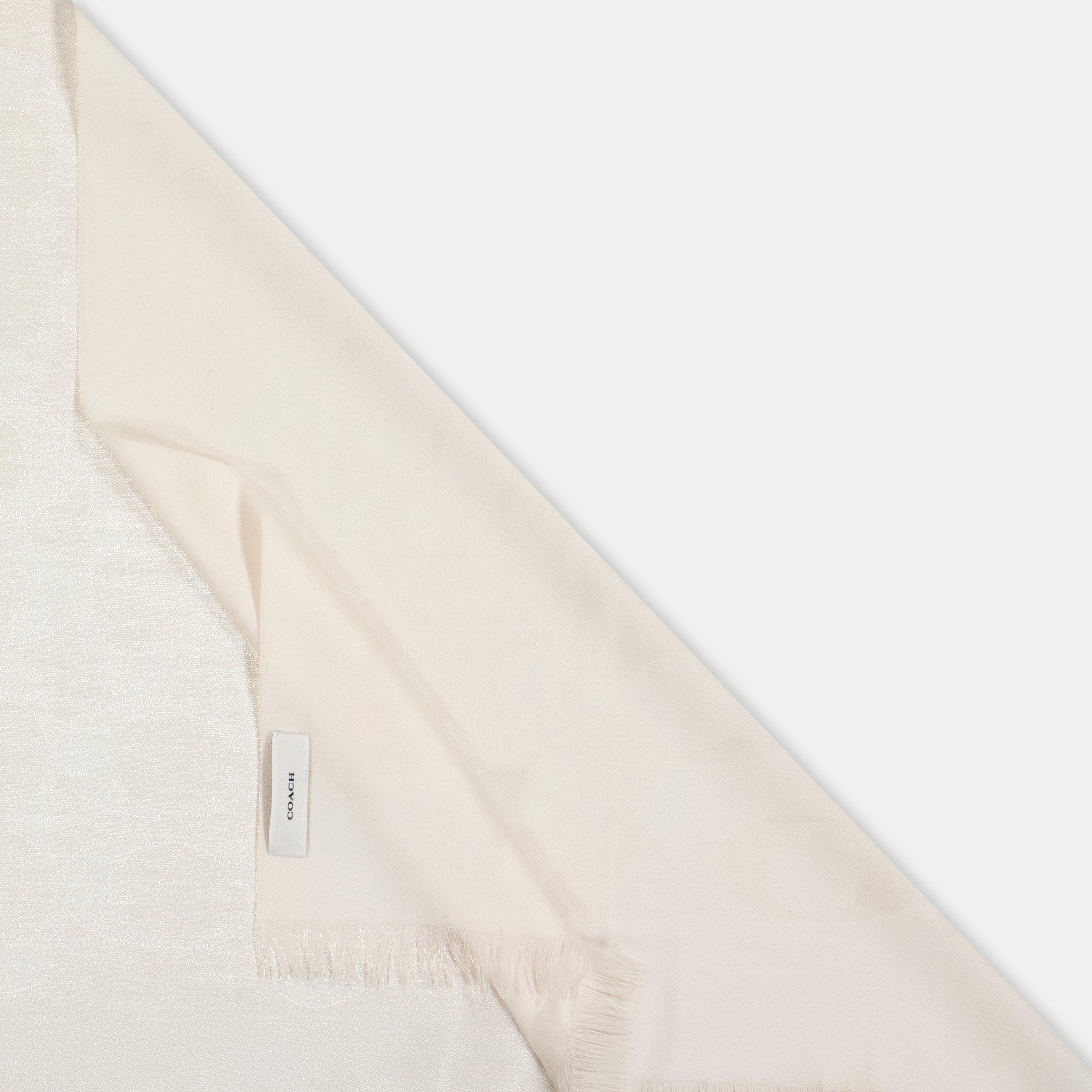 Chalk - Coach - COACH SIGNATURE LIGHTWEIGHT SCARF - 2