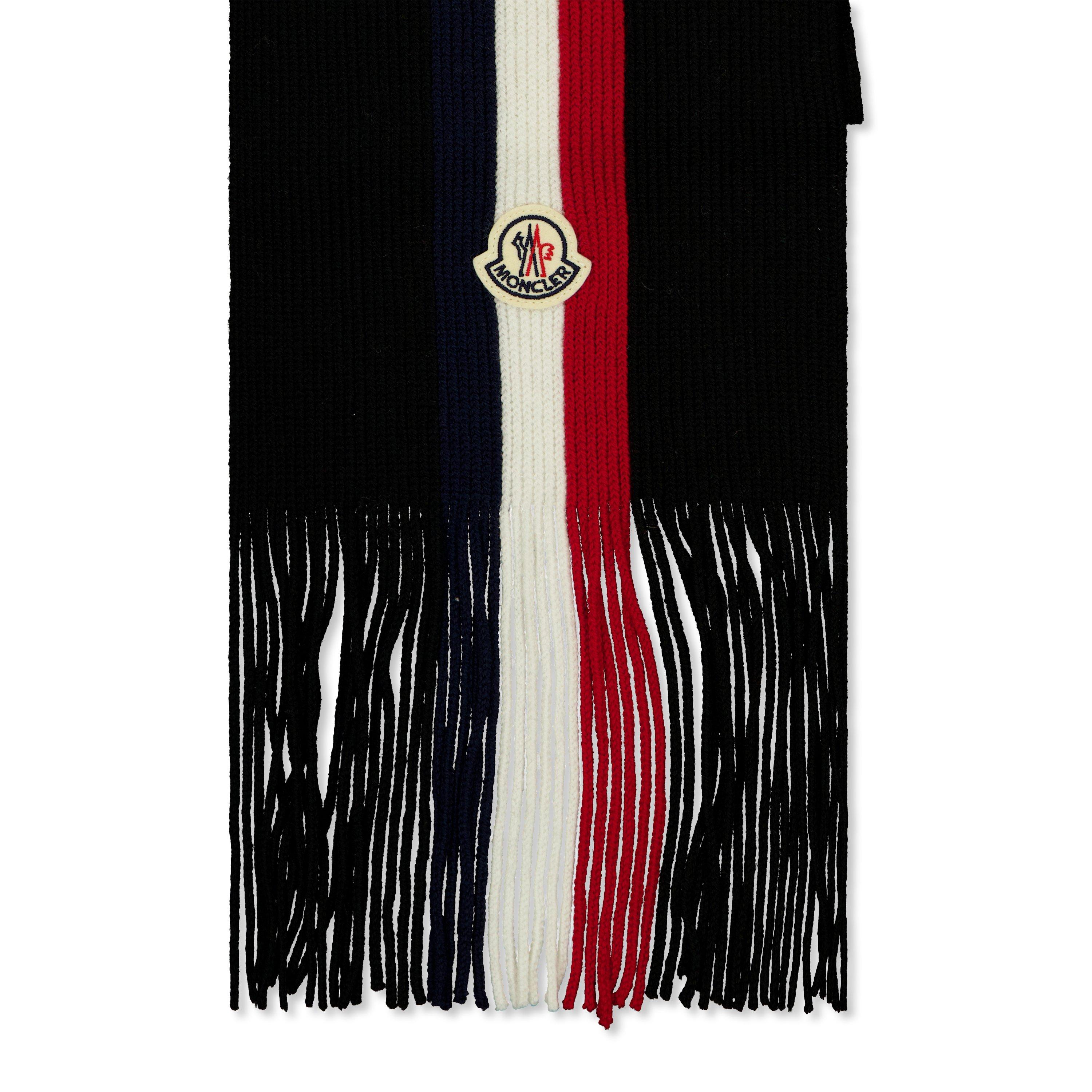 Black 999 - Moncler - Moncler Tri Scarf Sn64 - 2