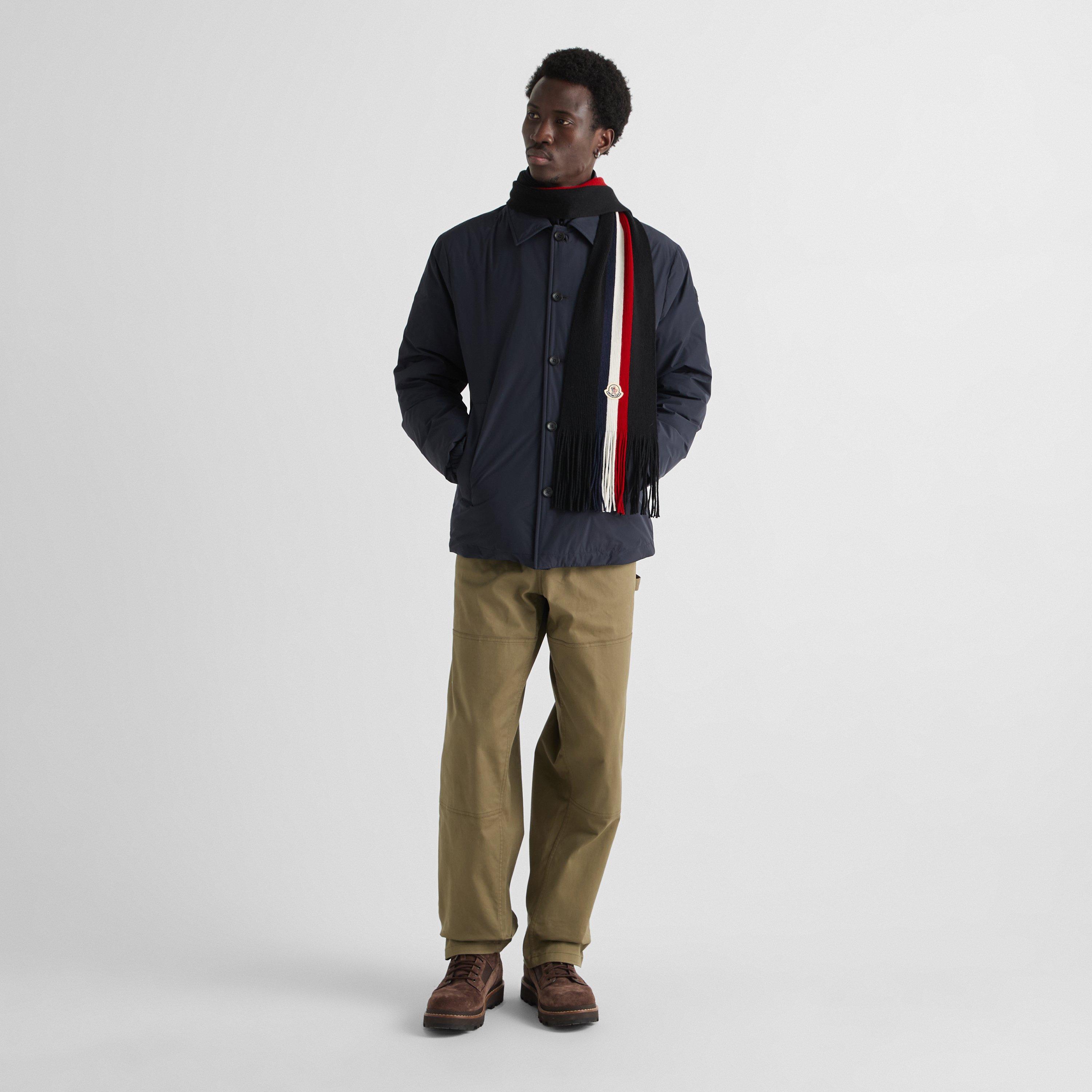 Black 999 - Moncler - Moncler Tri Scarf Sn64 - 4