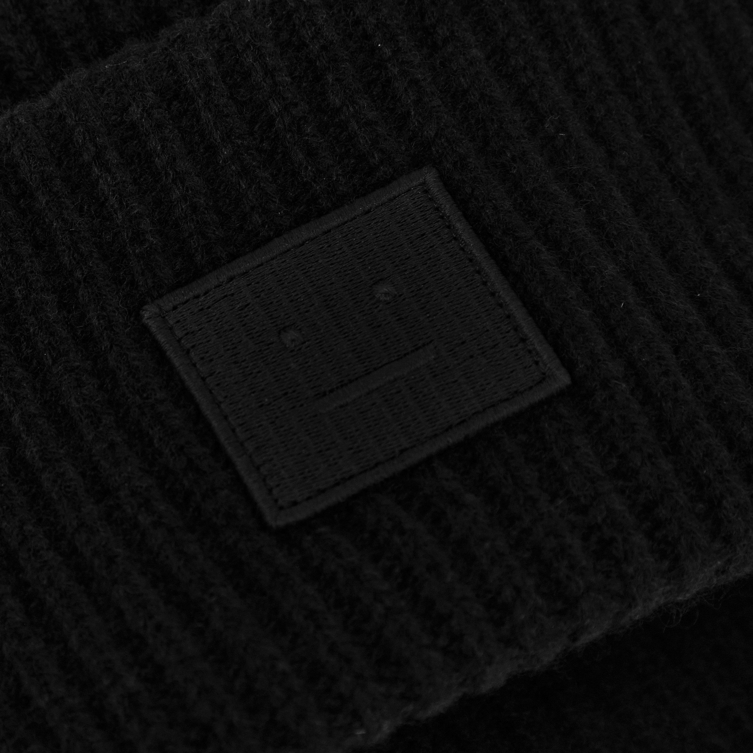 Black 900 - Acne Studios - Pansy Face Beanie - 4