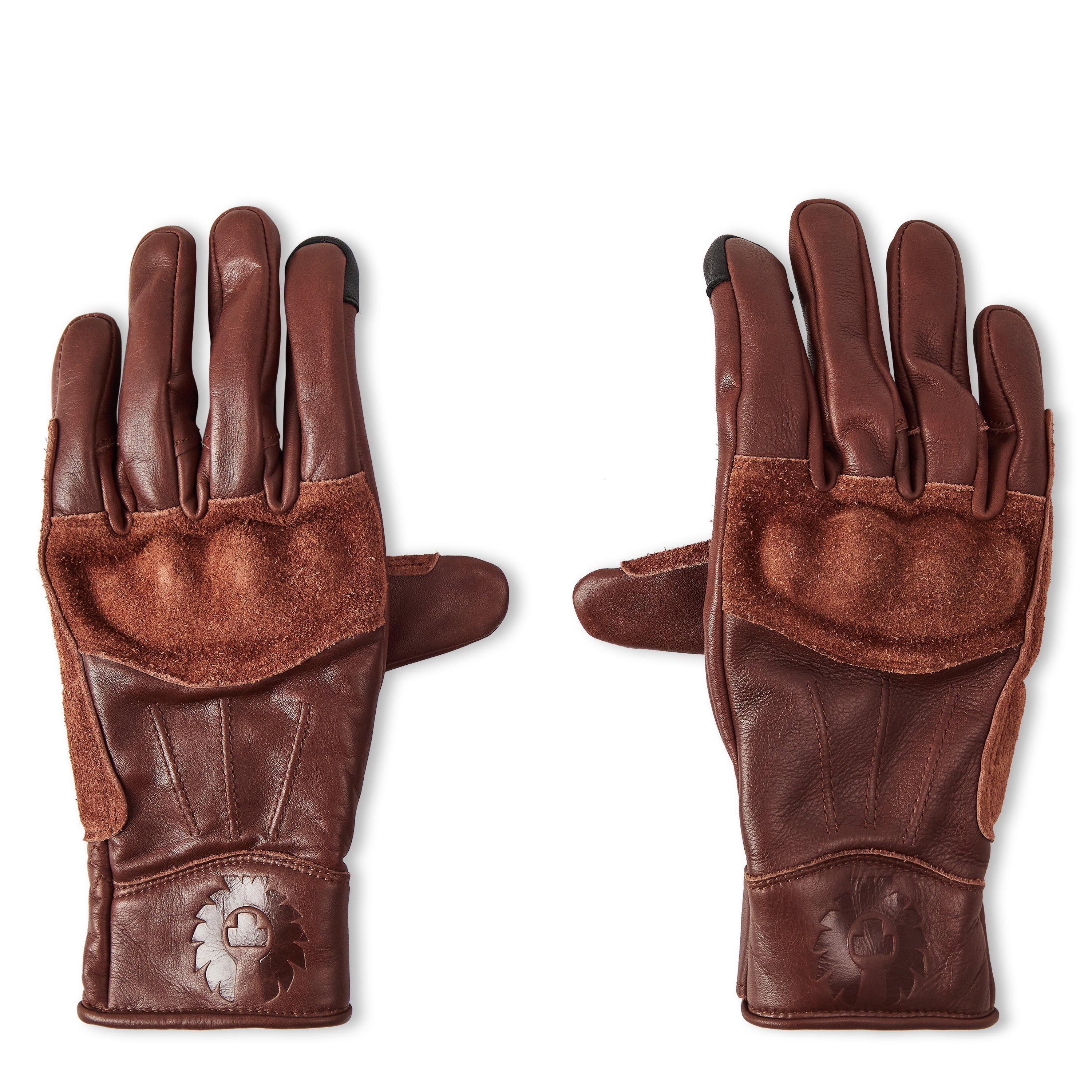 Tan - Belstaff - Men's Clinch Glove Leather Gloves - 1