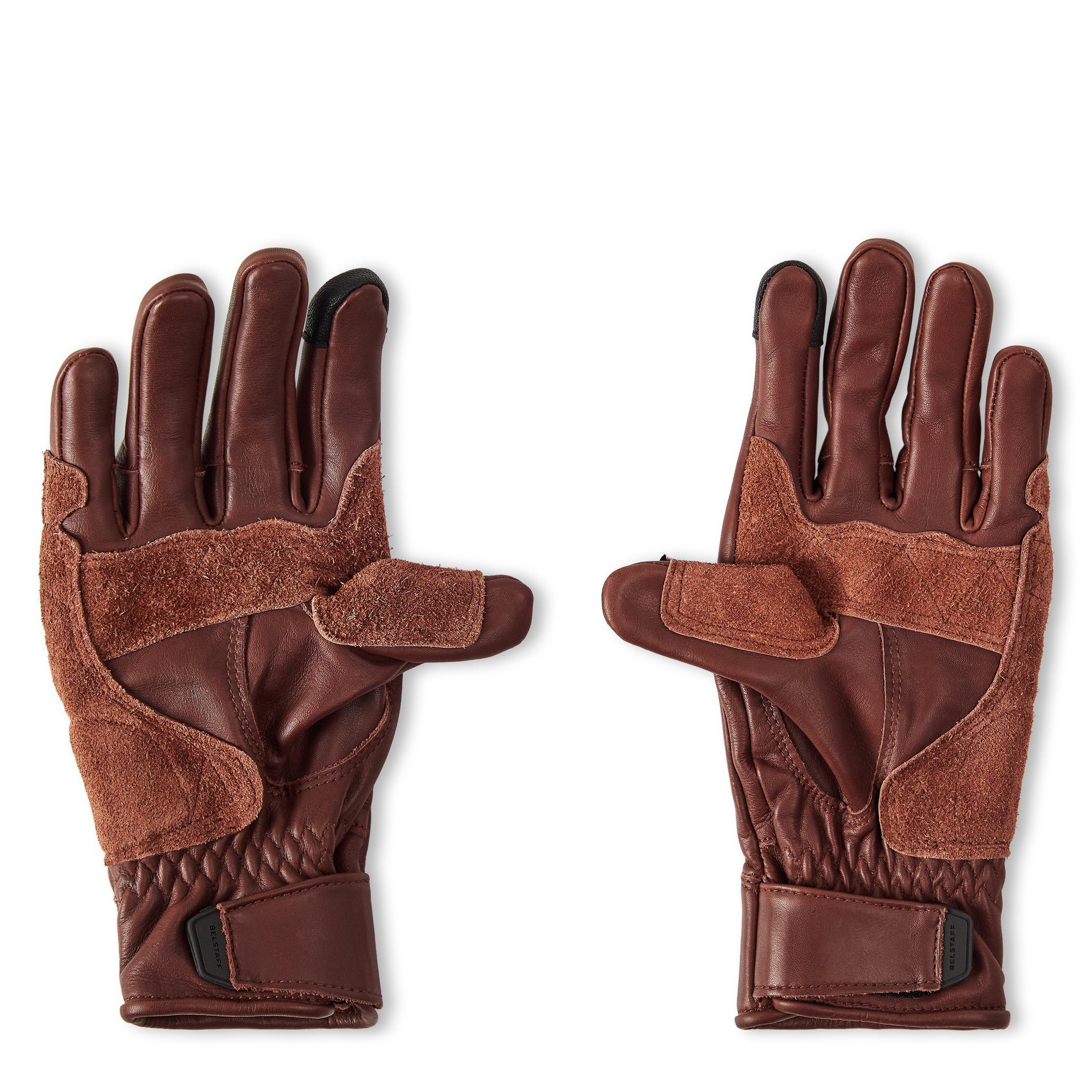 Tan - Belstaff - Men's Clinch Glove Leather Gloves - 2