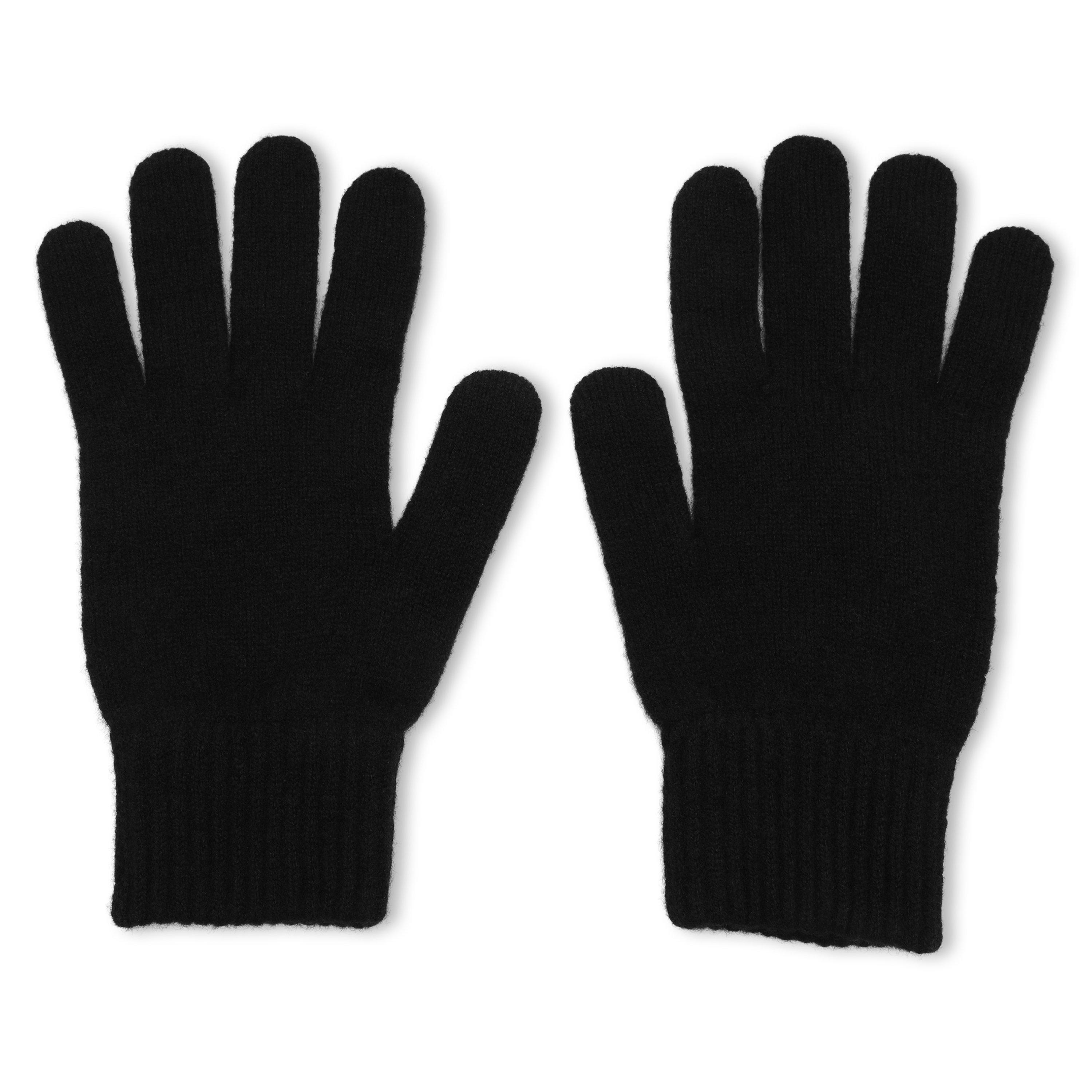 Black - Belstaff - Dock Knitted Gloves - 2