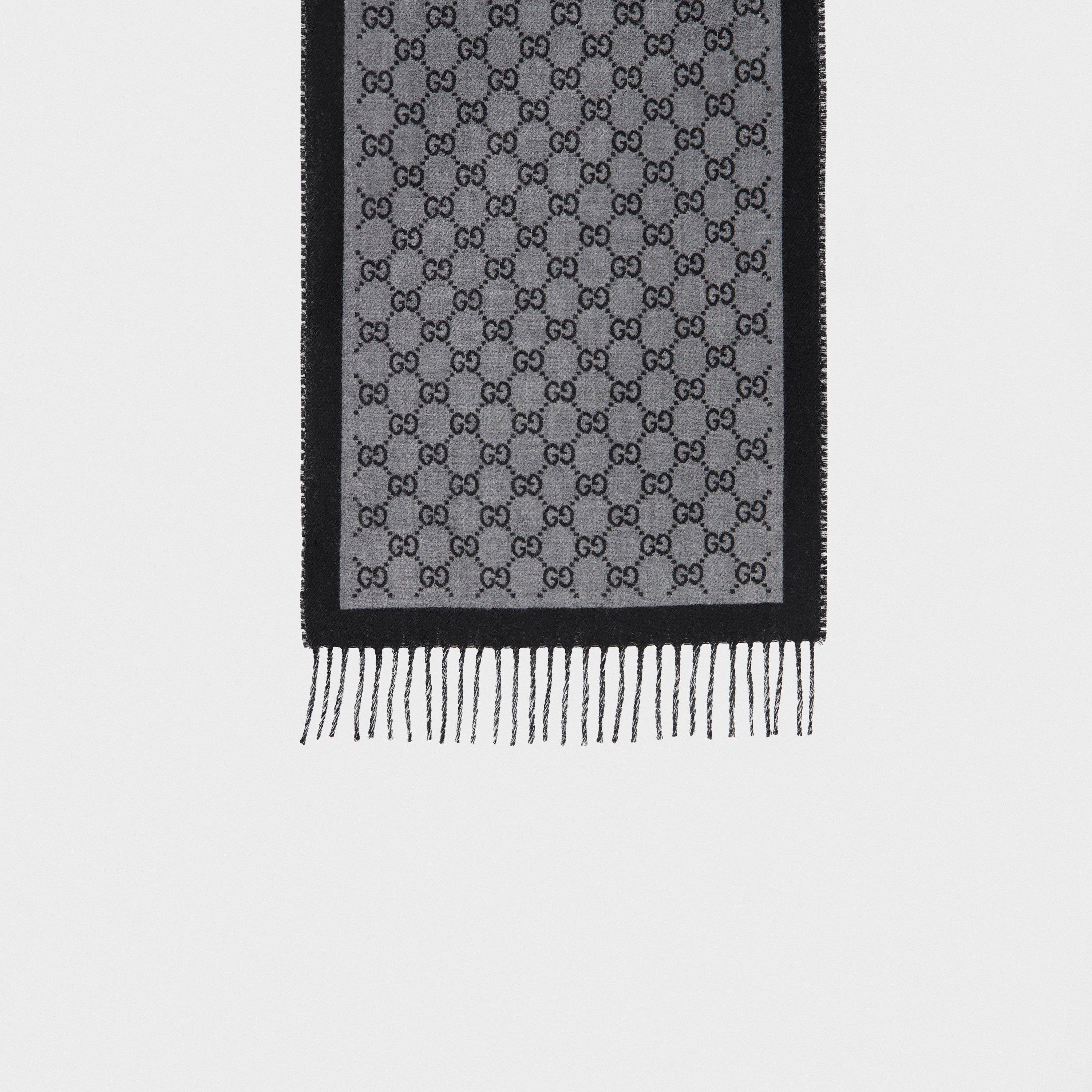 Black - Gucci - Men's Midweight Scarf - 2