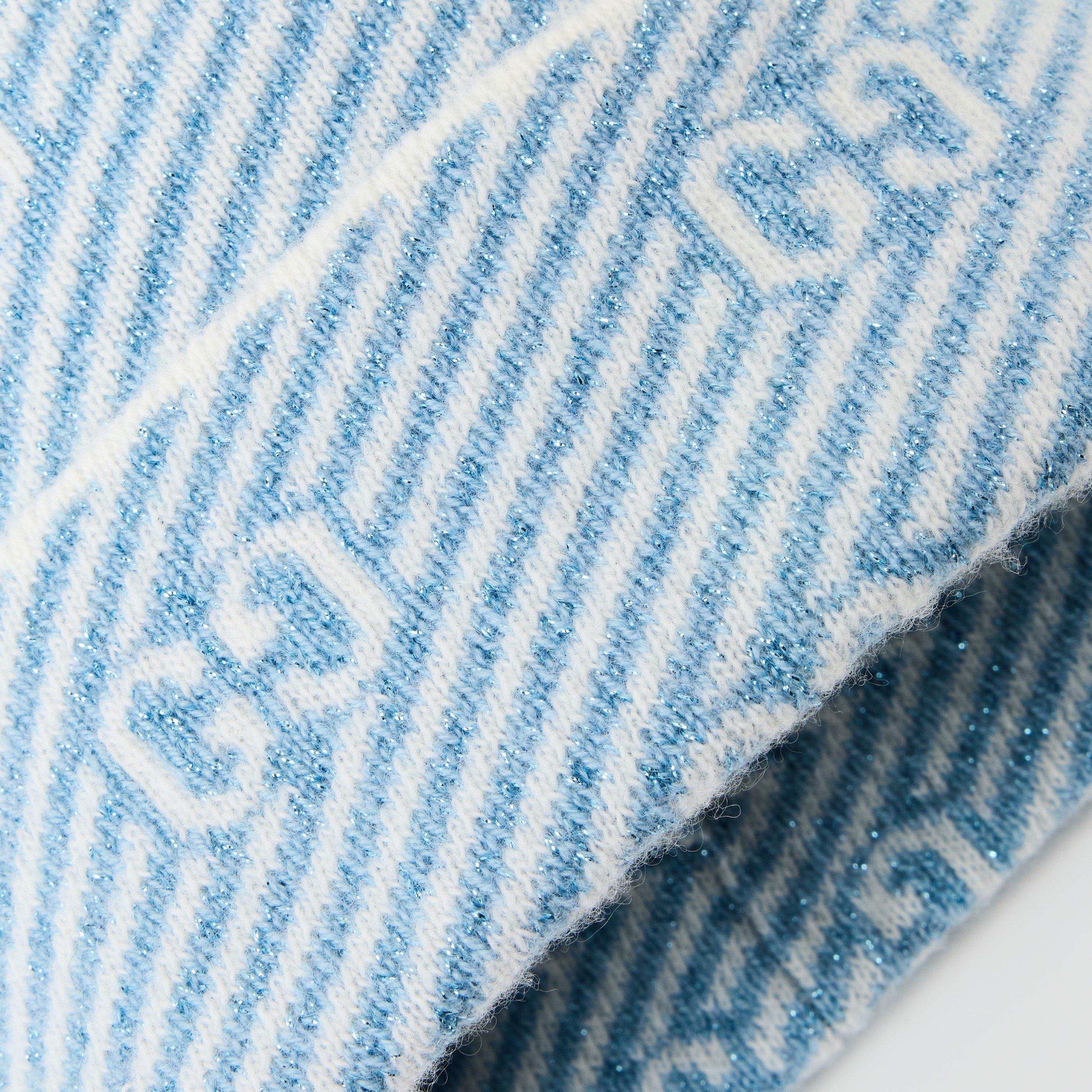 Nile/Ivory - Gucci - Women's Knit Stretch Fit Beanie - 3