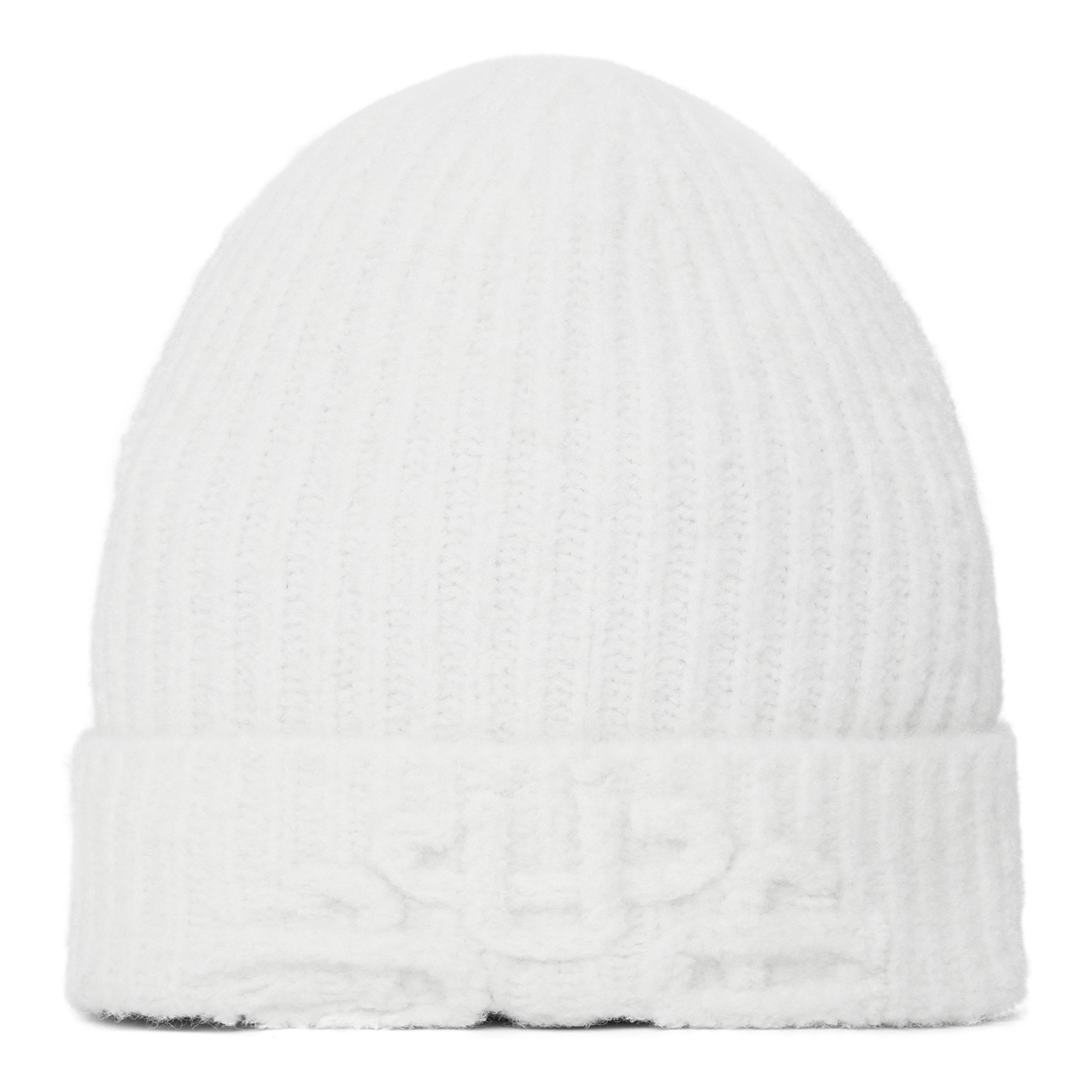 The Couture Club Womens Emblem Beanie - White