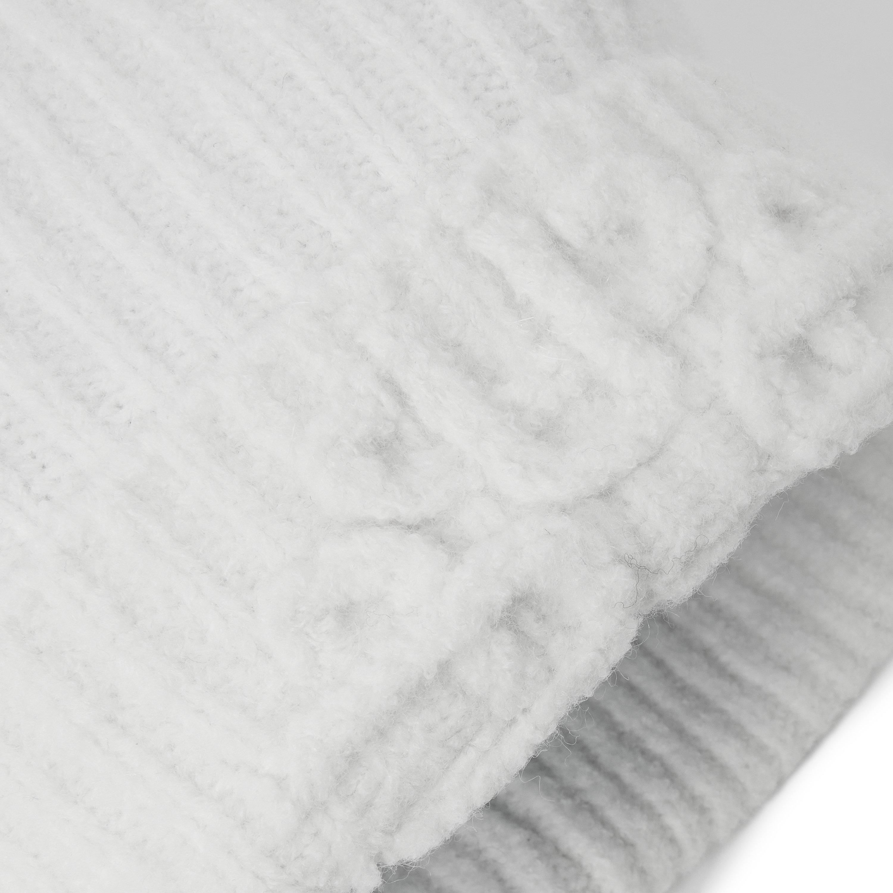 White - The Couture Club - Womens Emblem Beanie - 3