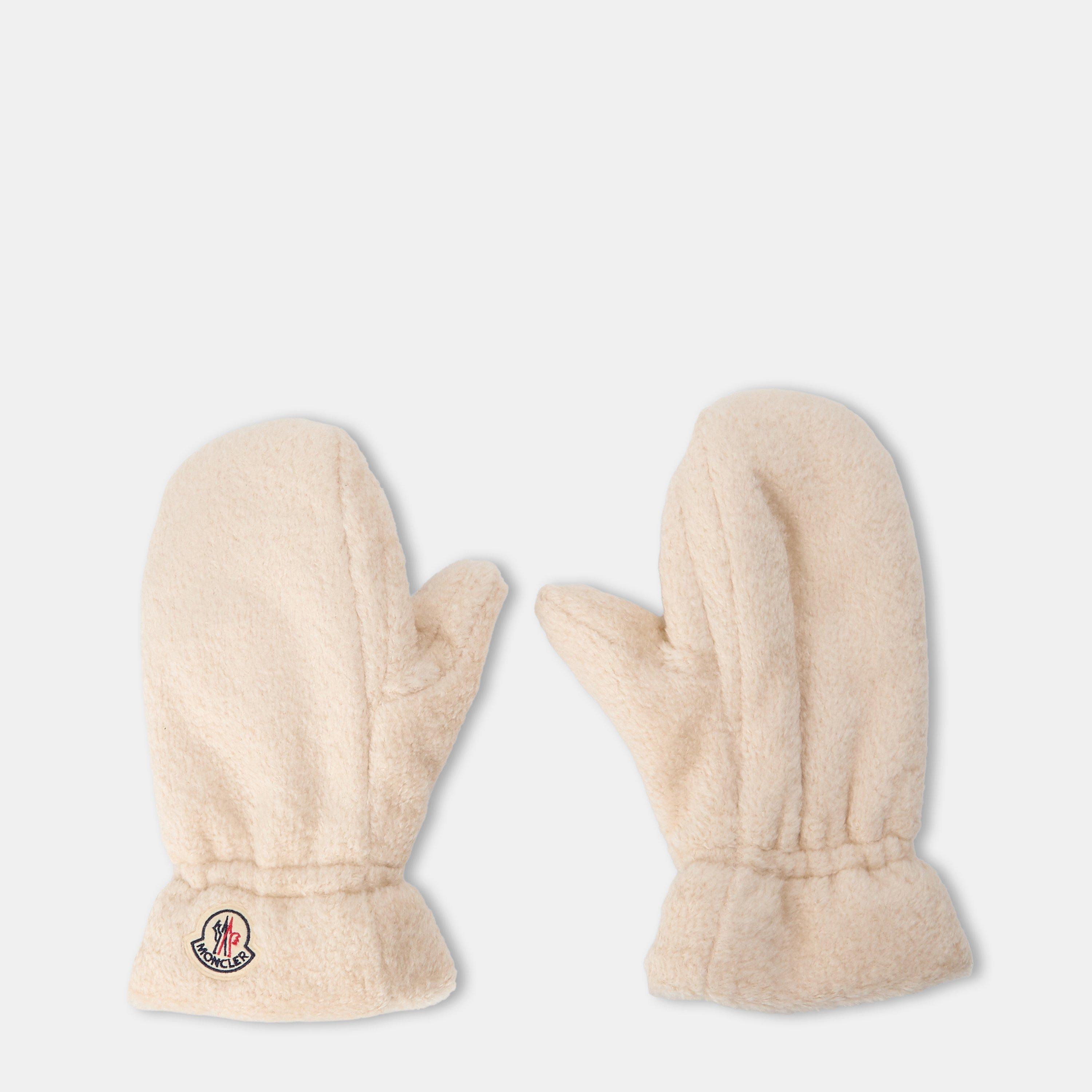 Moncler Women's Knitted Gloves - Cream 050