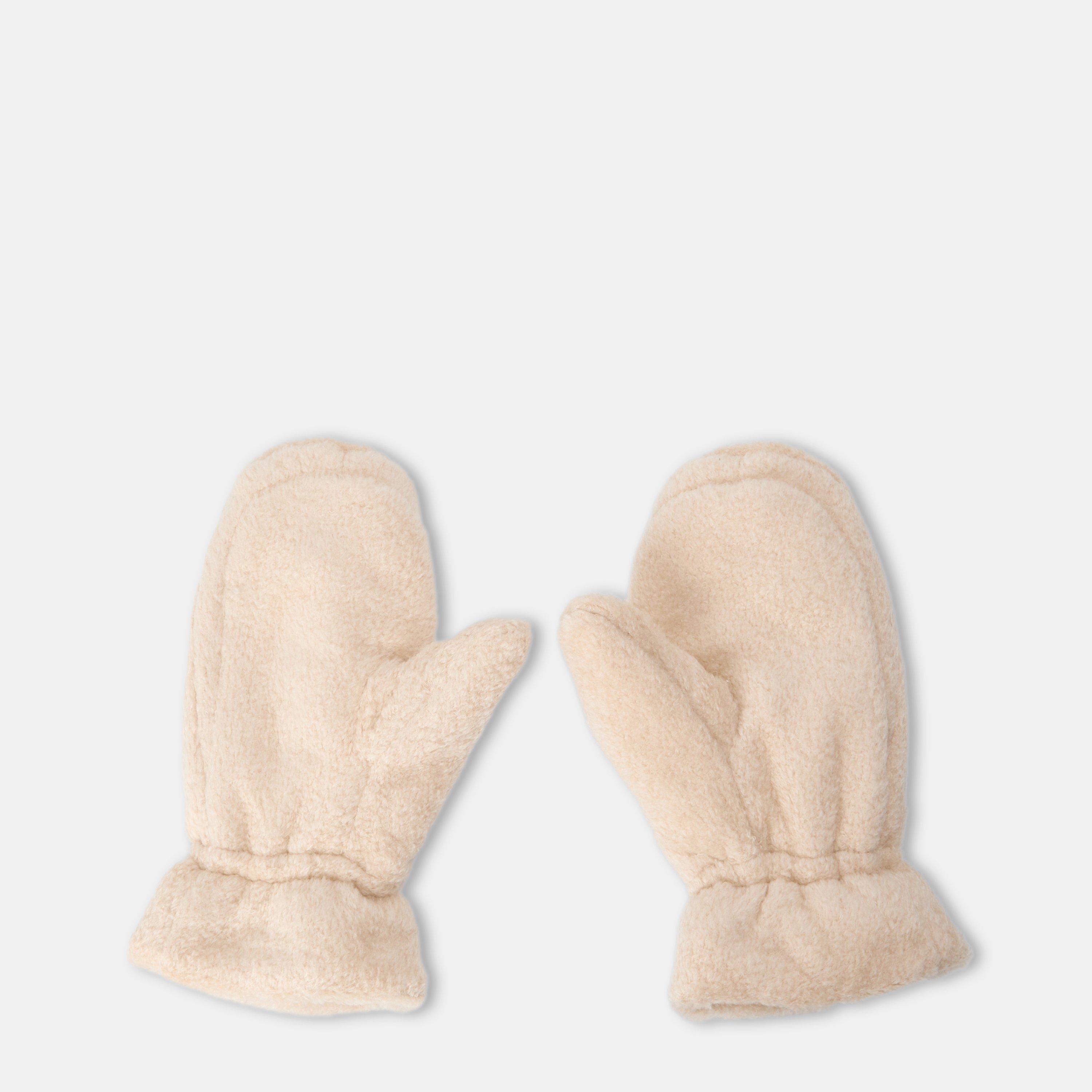 Cream 050 - Moncler - Women's Knitted Gloves - 2