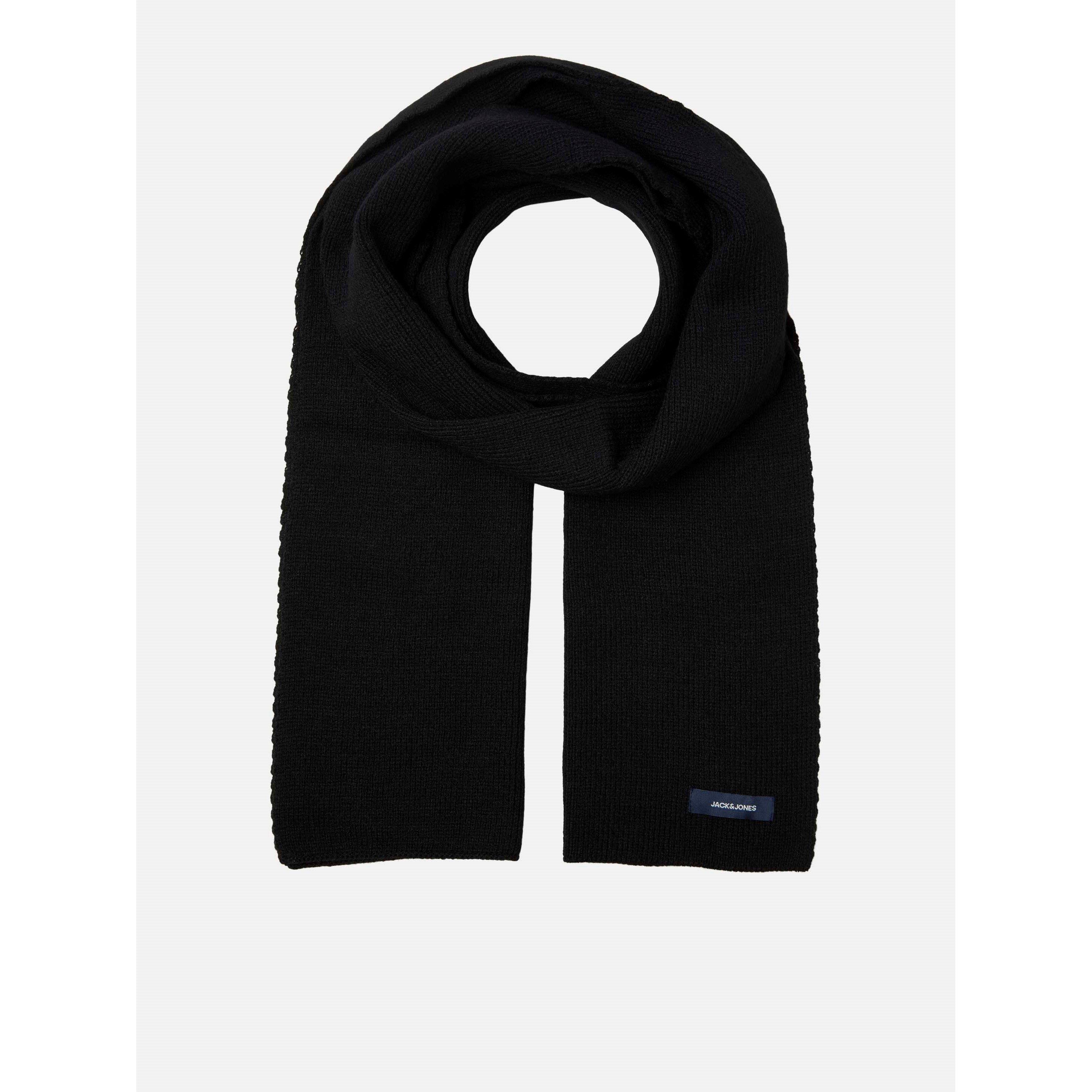 Negro - Jack and Jones - DNA Cotton Scarf Mens - 1