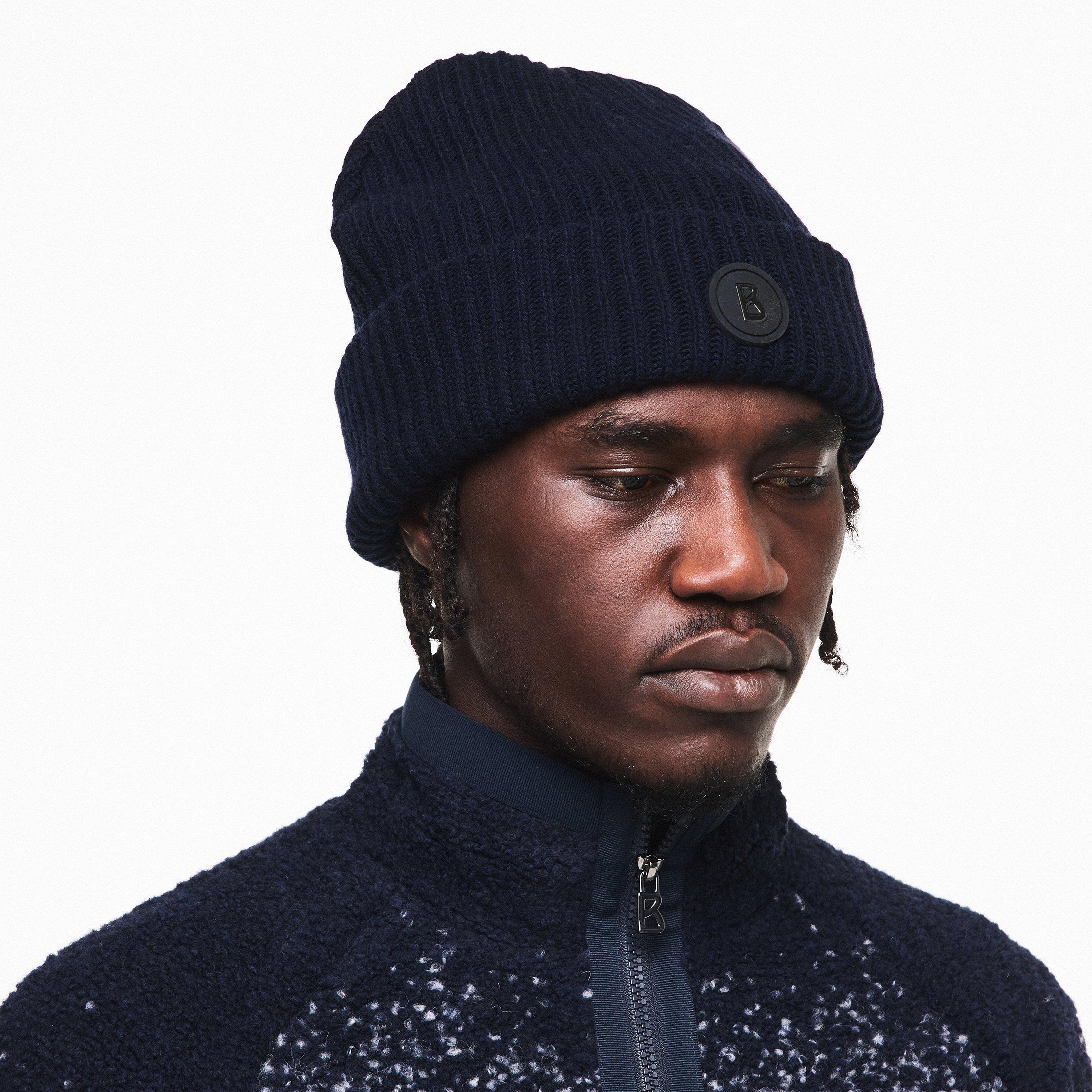 Navy - Bogner - Mens Killan Beanie - 3